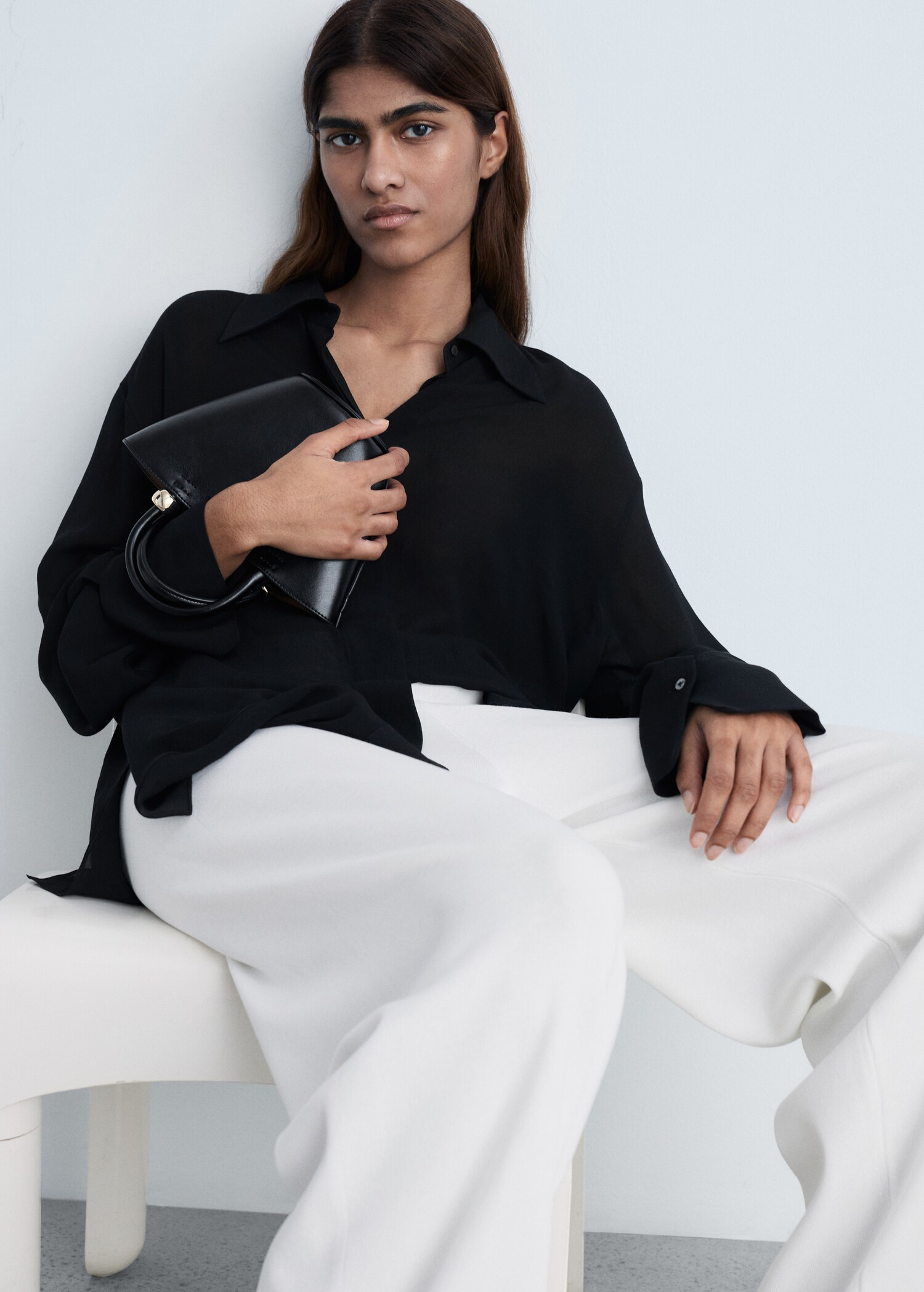 Pantalon droit maille - Détail de l'article 2