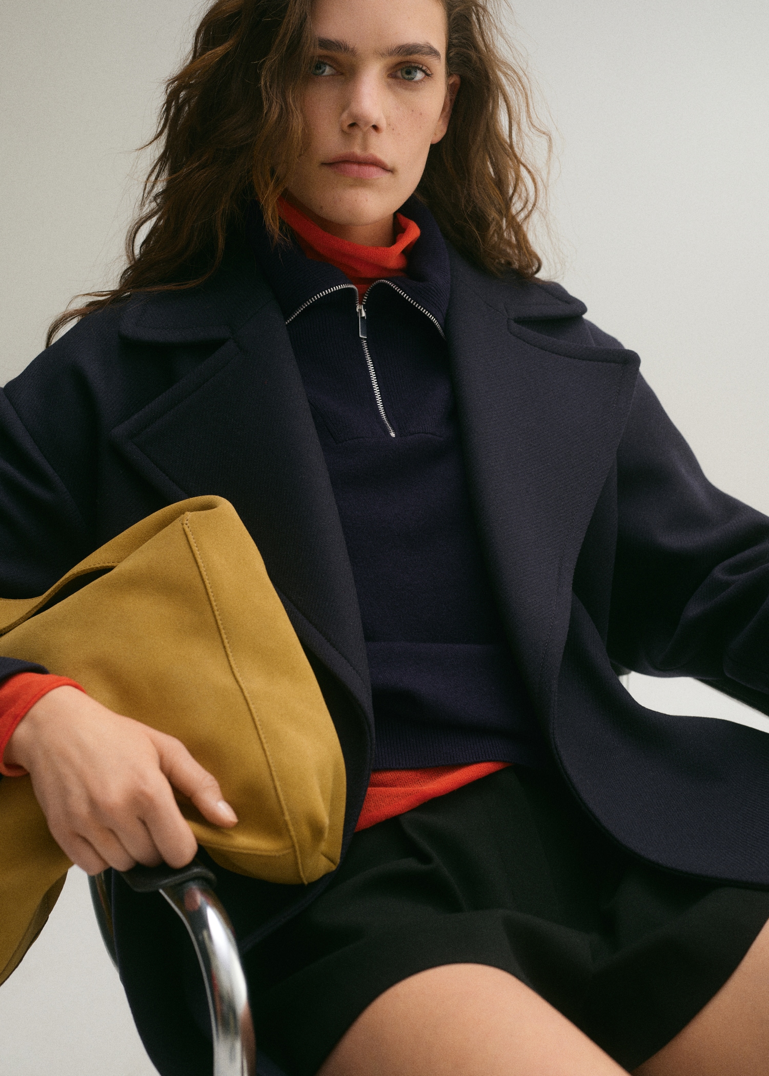 Zip neck jumper - Details of the article 2