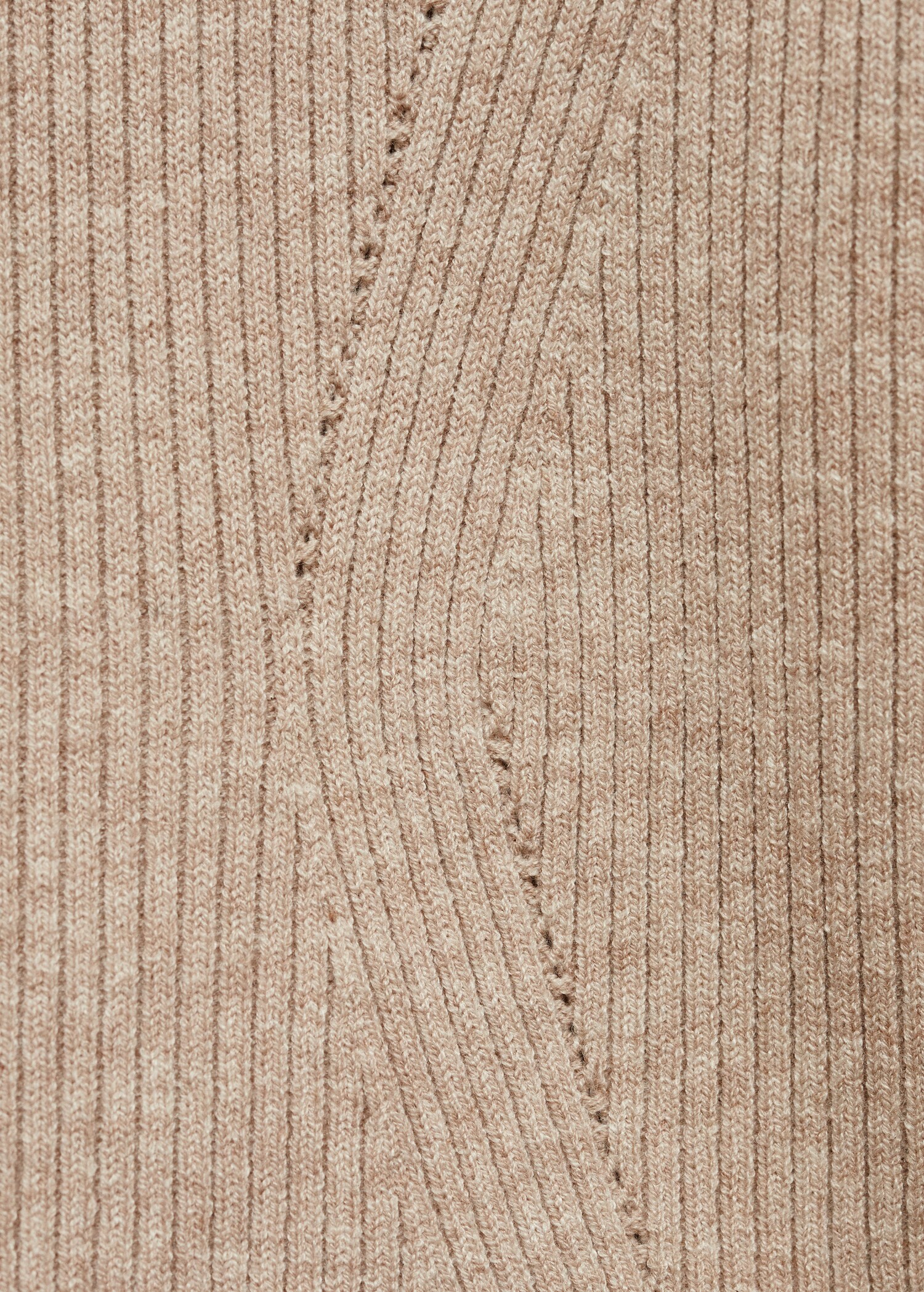 Gerippter Pullover mit Kapuze - Detail des Artikels 0
