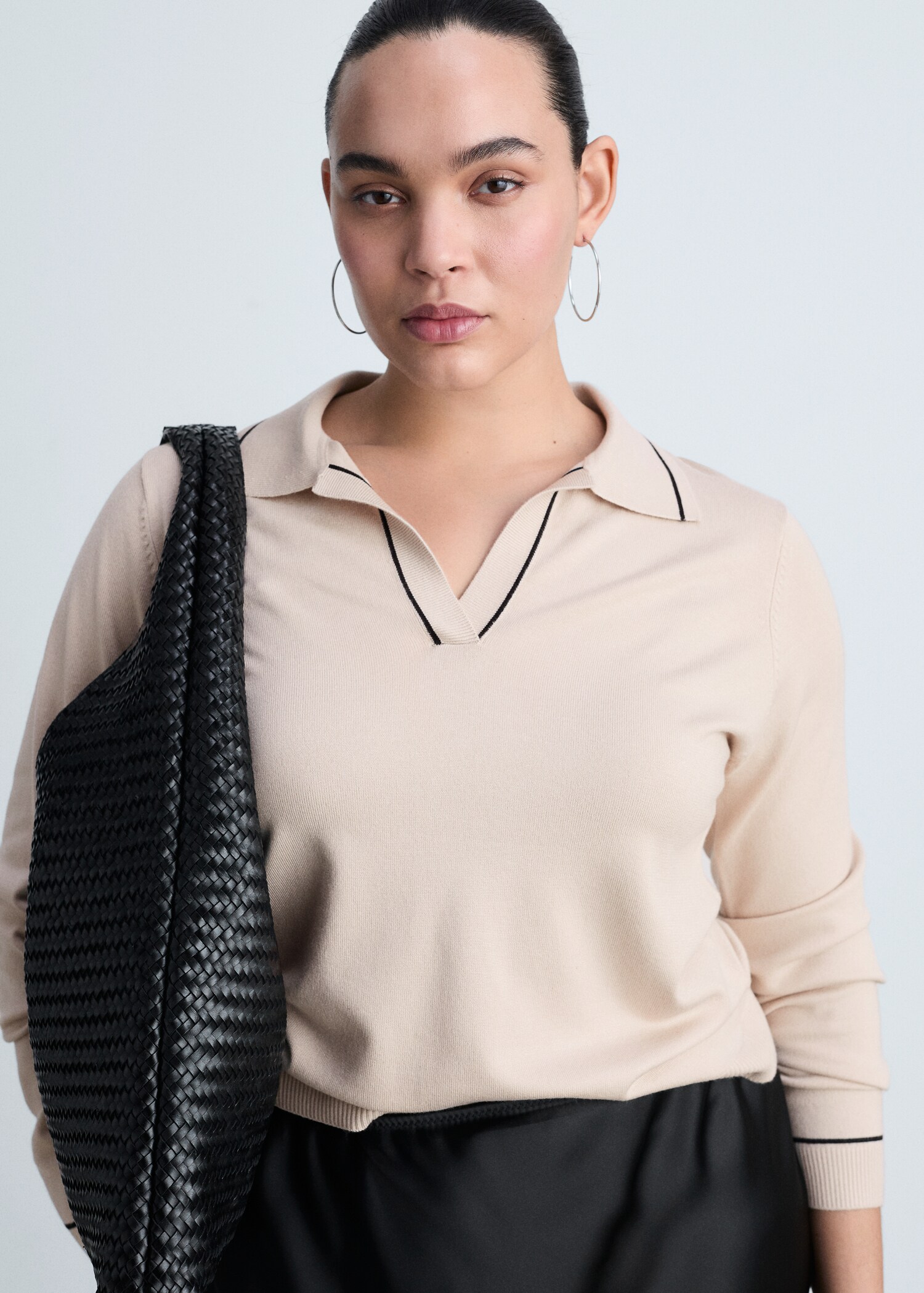 Pull revers contrastés liserés - Détail de l'article 5