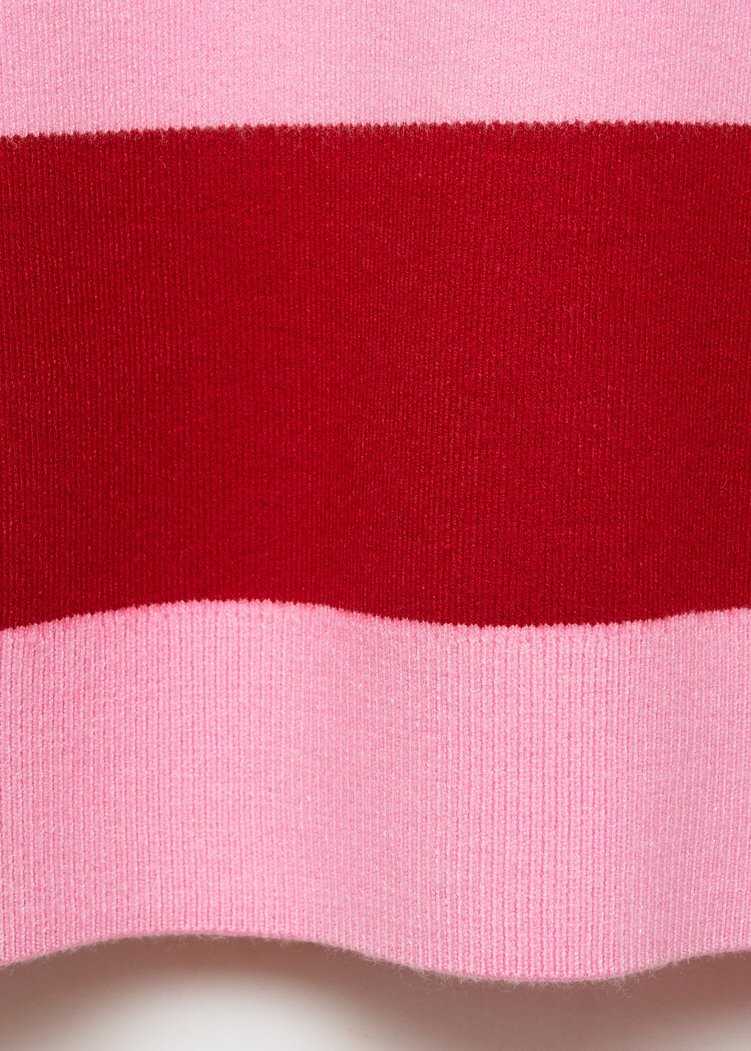 Gestreepte trui met ronde hals - Detail van het artikel 0