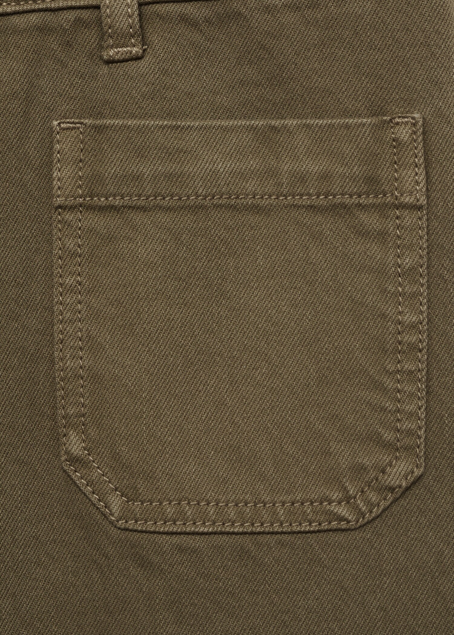 Wide leg jeans with pockets - Details of the article 0