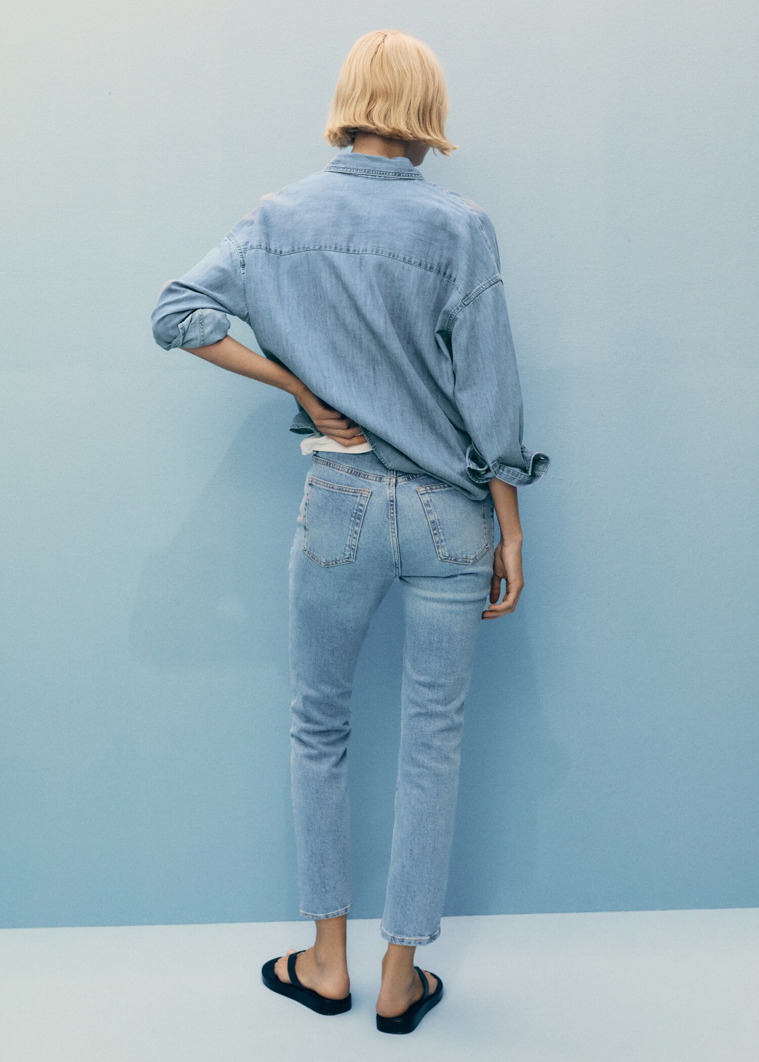 Jean Claudia slim crop - Verso de l’article