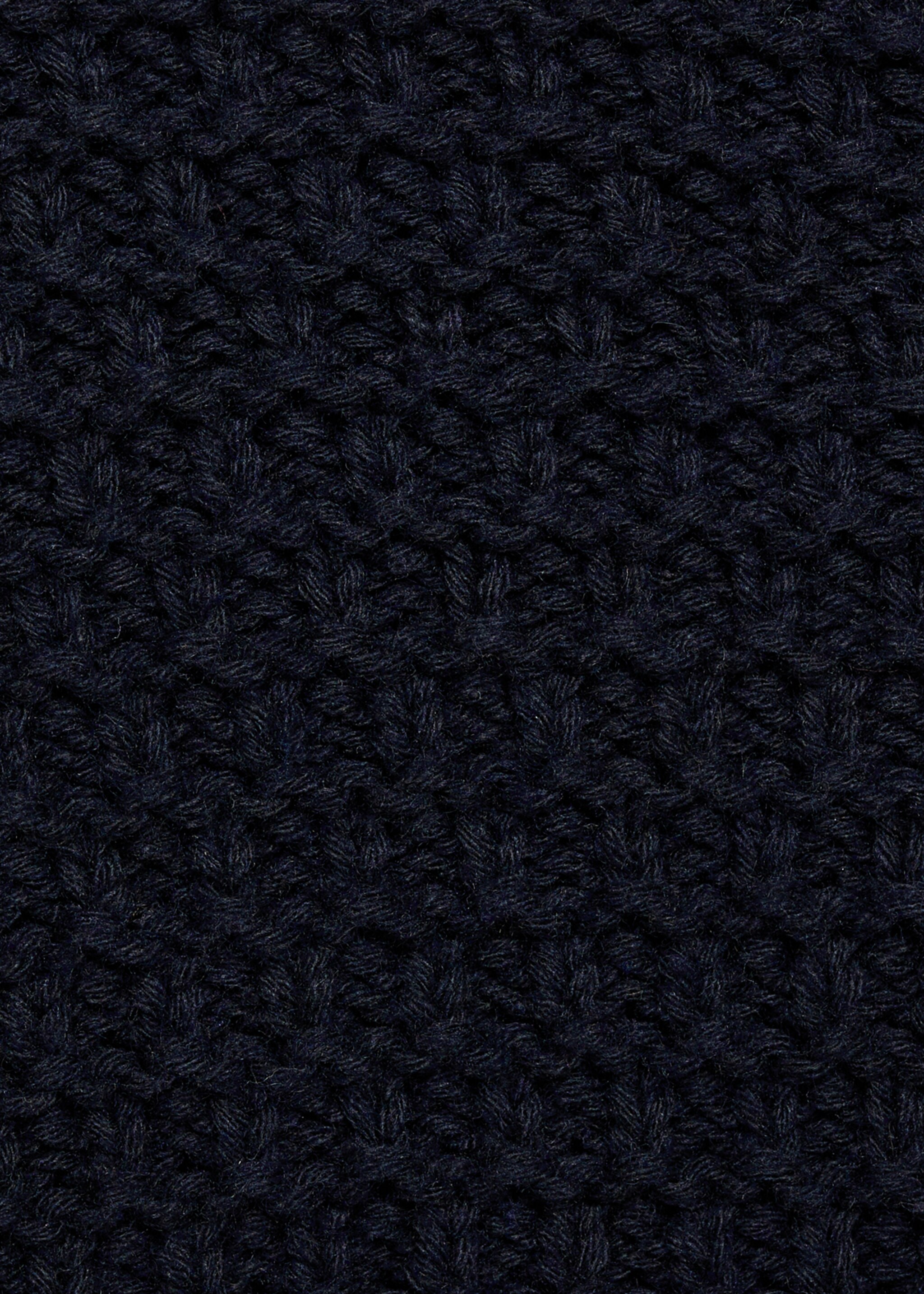 Double-breasted knitted jacket - Details of the article 0, Navy. Ref: 87024092-00.