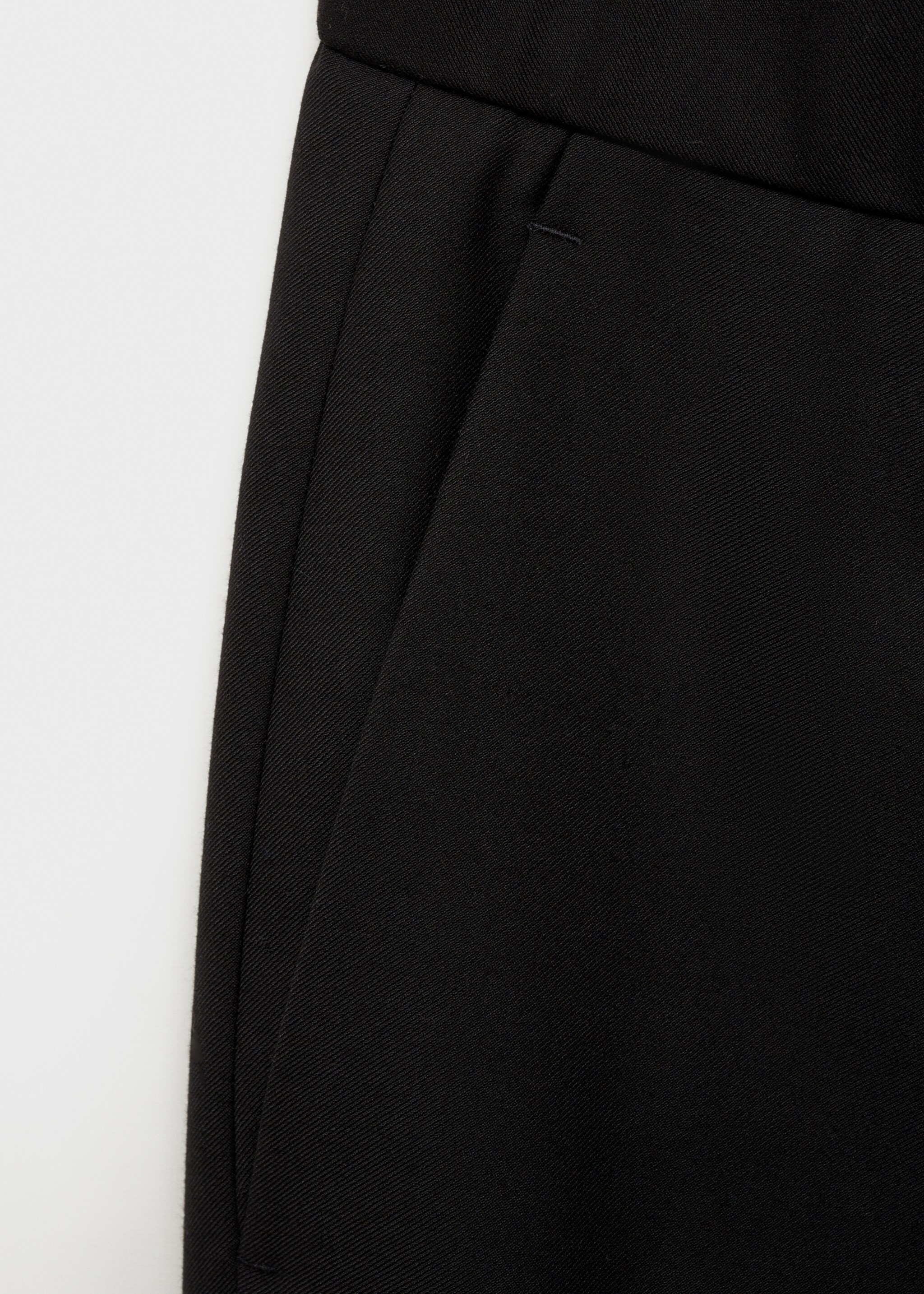 Pantalon costume relaxed-fit pinces - Détail de l'article 0, Noir. Ref: 87024406-00.