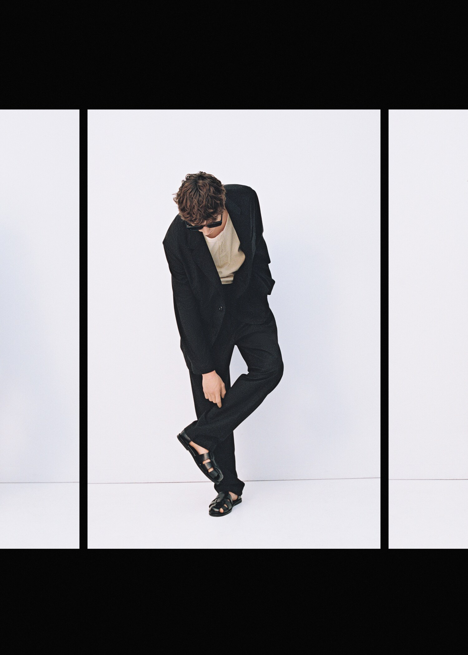 Pantalon costume relaxed-fit pinces - Détail de l'article 5