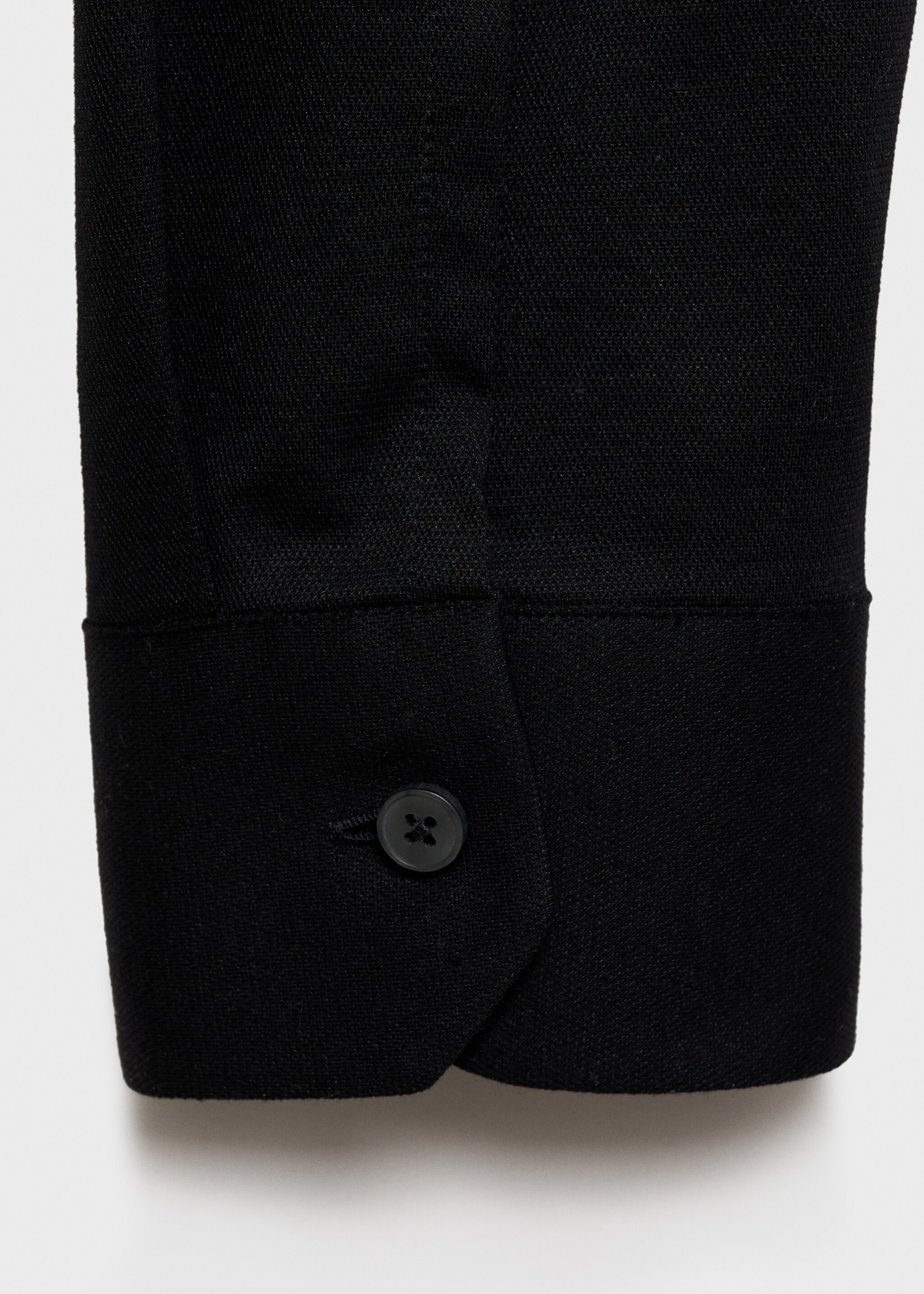 Comfort stretch non-iron shirt - Details of the article 0, Black. Ref: 87024408-00.