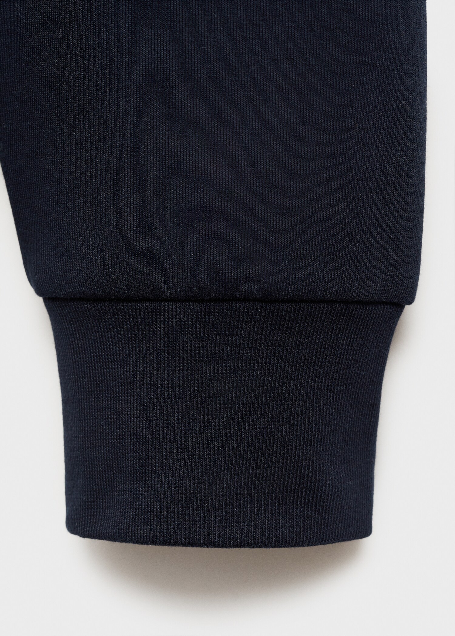 Regular-fit cotton polo sweatshirt - Details of the article 0