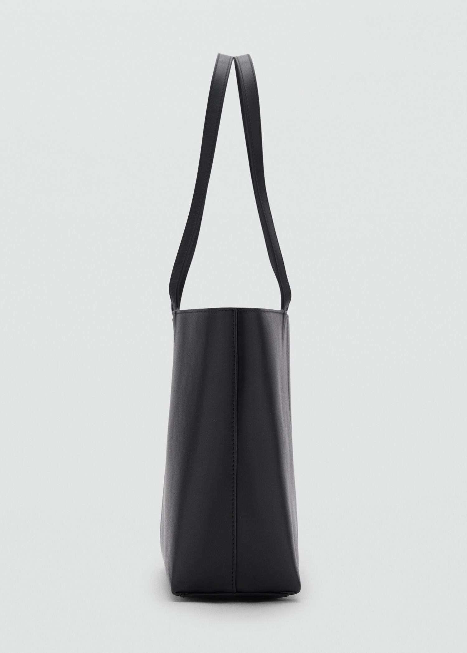 Medium leather shopper bag - Details of the article 1