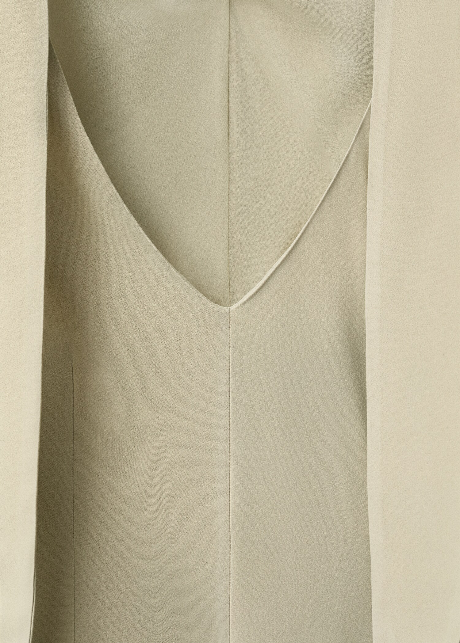 Vestido satinado abertura espalda - Detalle del artículo 8