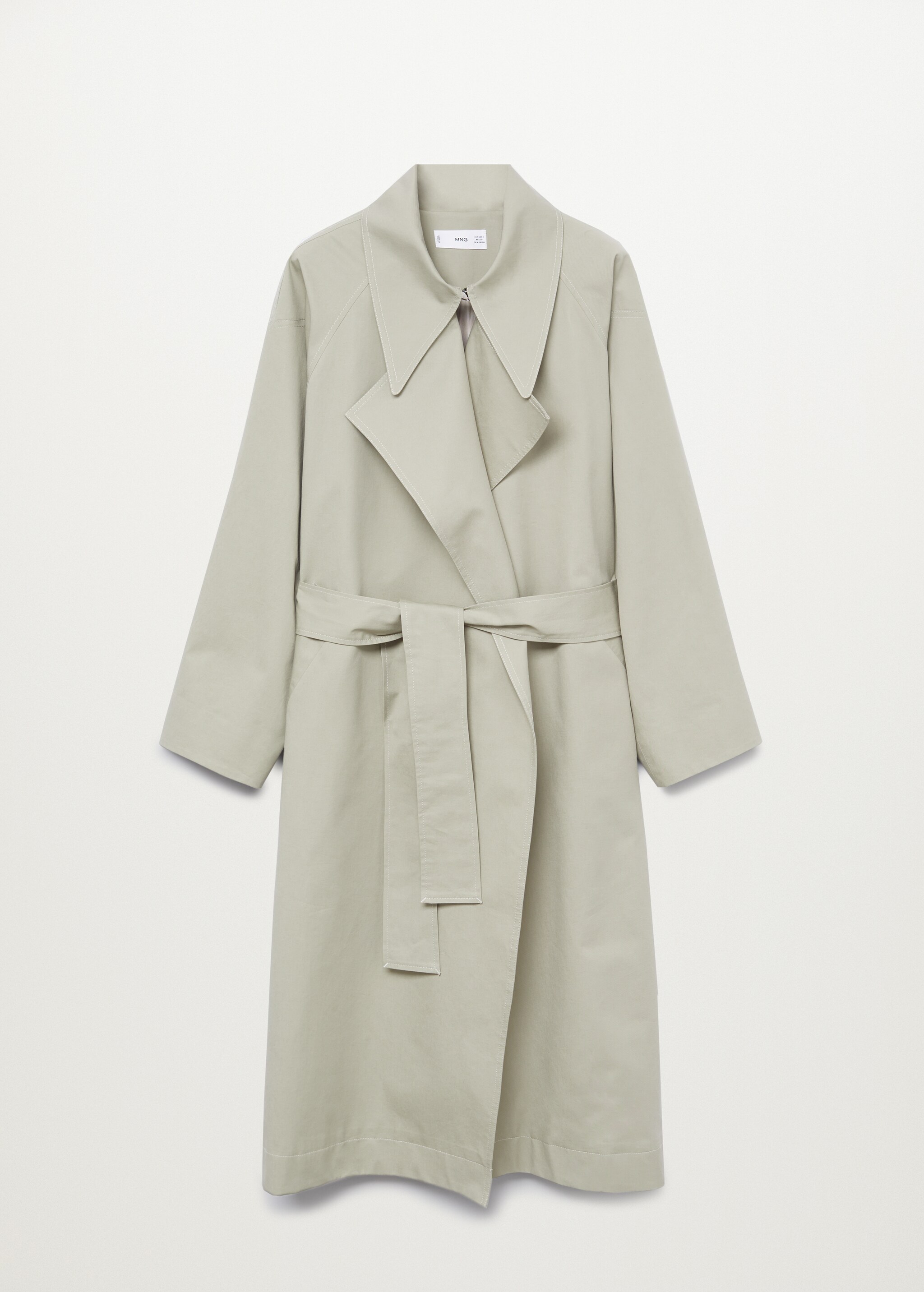 Gabardina water repellent oversize - Artículo sin modelo