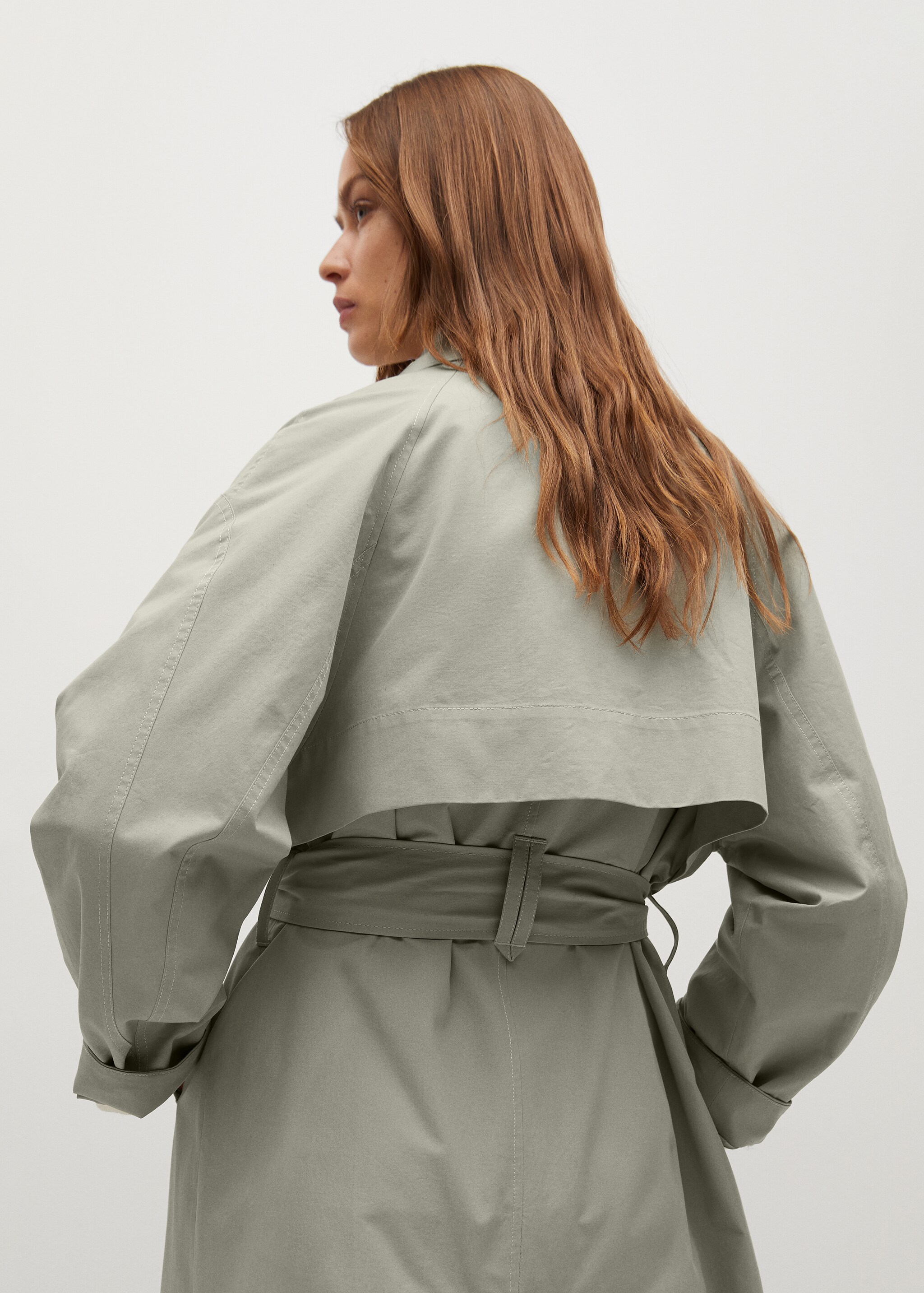 Gabardina water repellent oversize - Detalle del artículo 2
