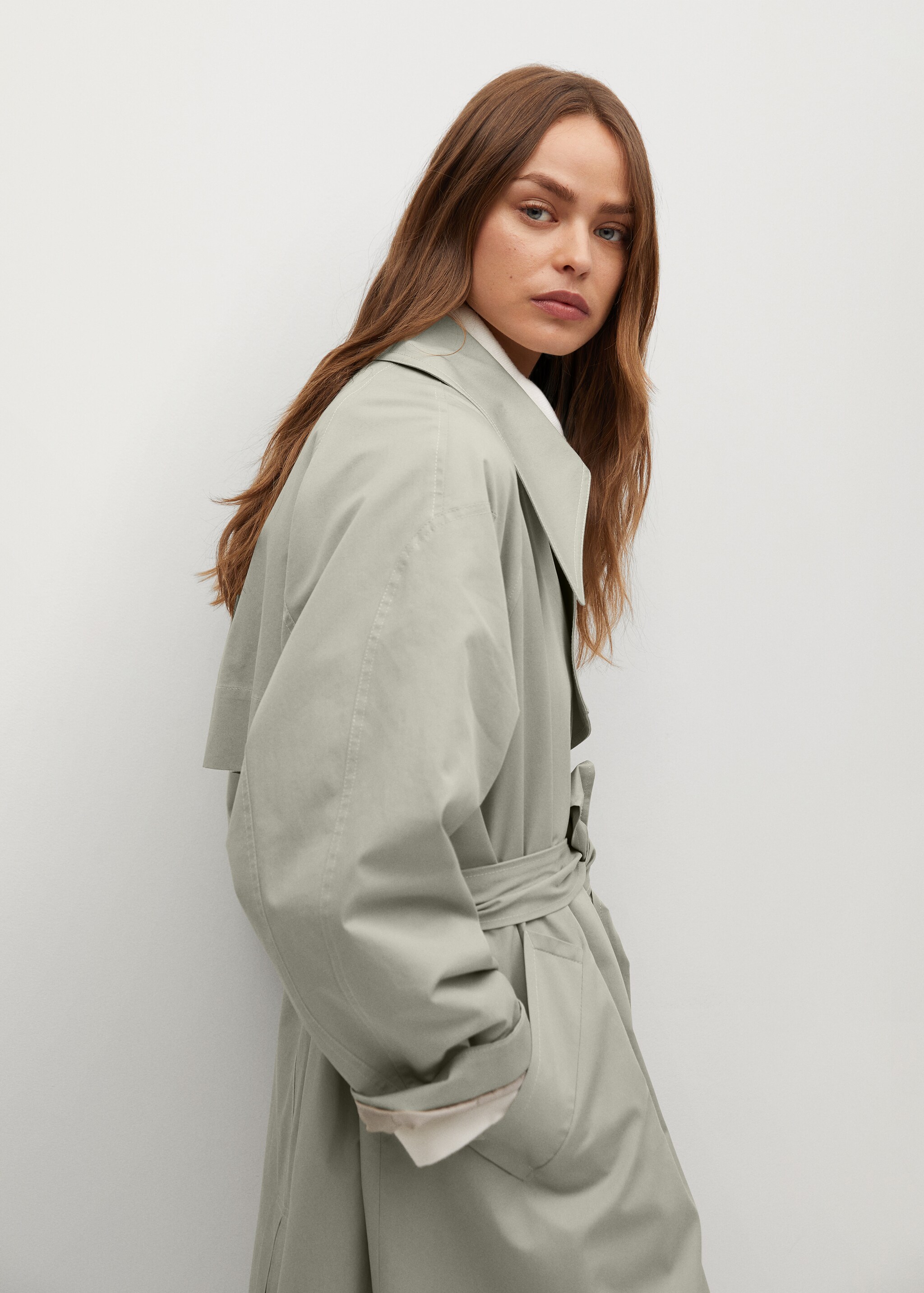 Gabardina water repellent oversize - Detalle del artículo 3