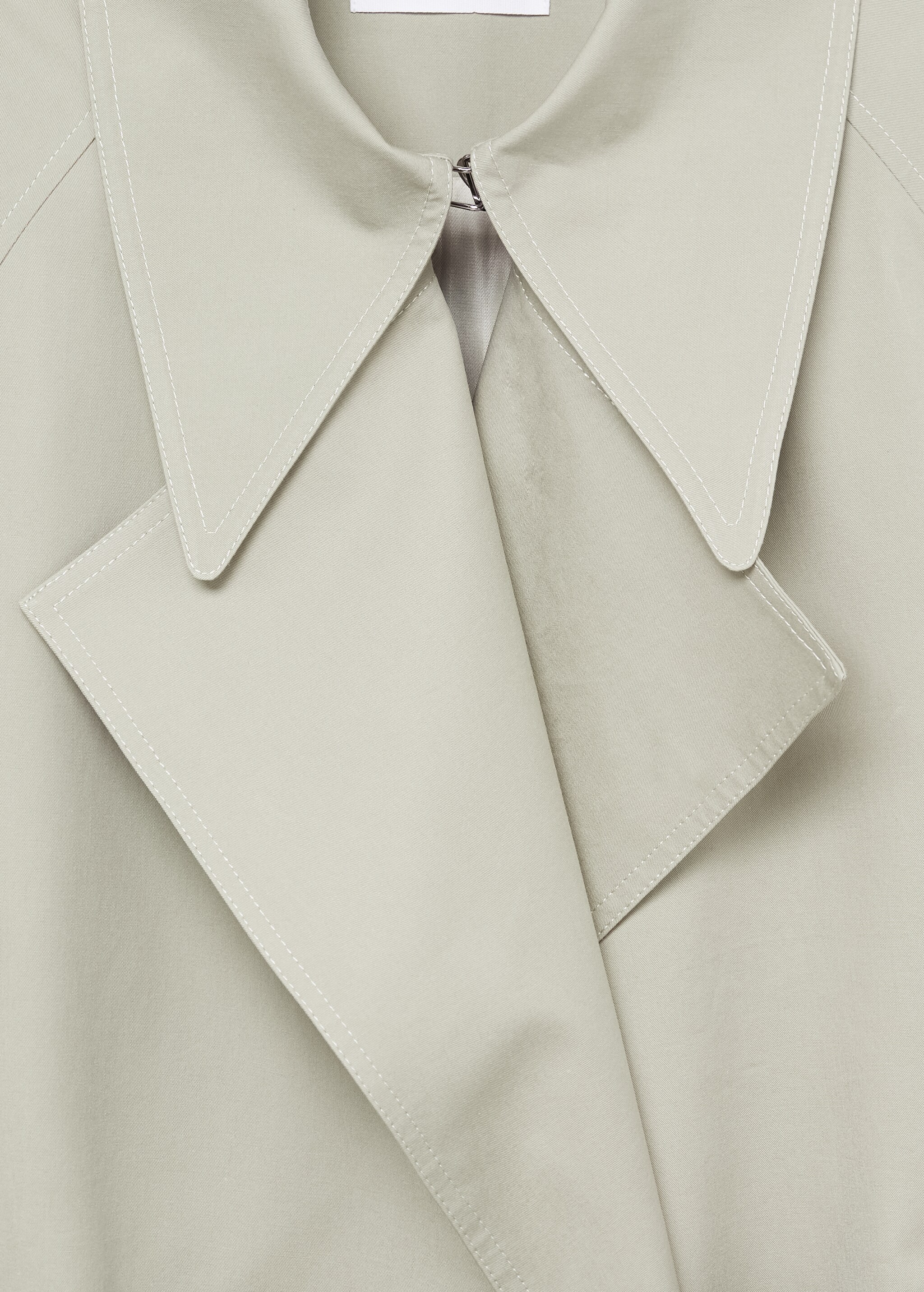 Gabardina water repellent oversize - Detalle del artículo 8
