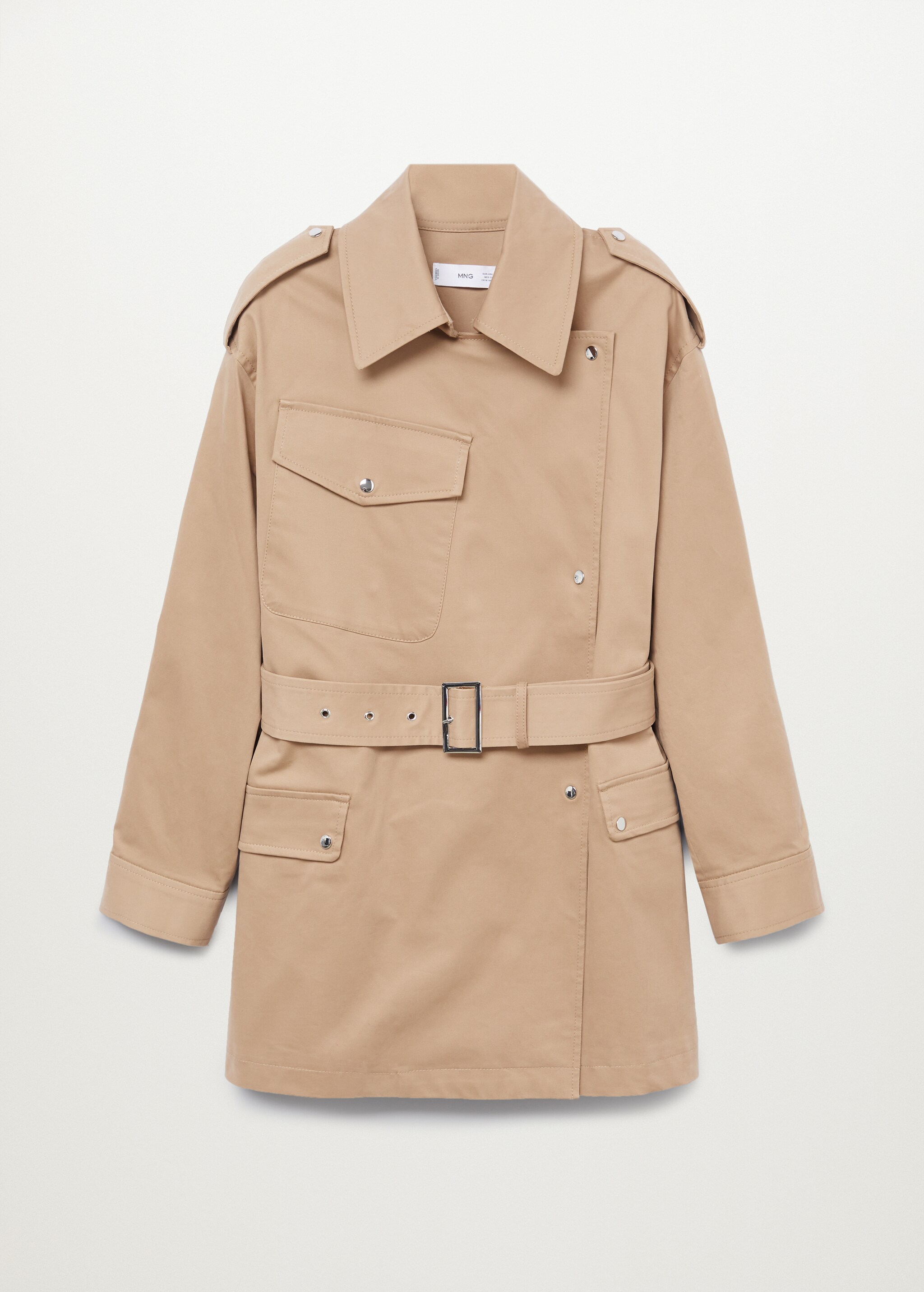 Parka oversize water-repellent - Artículo sin modelo