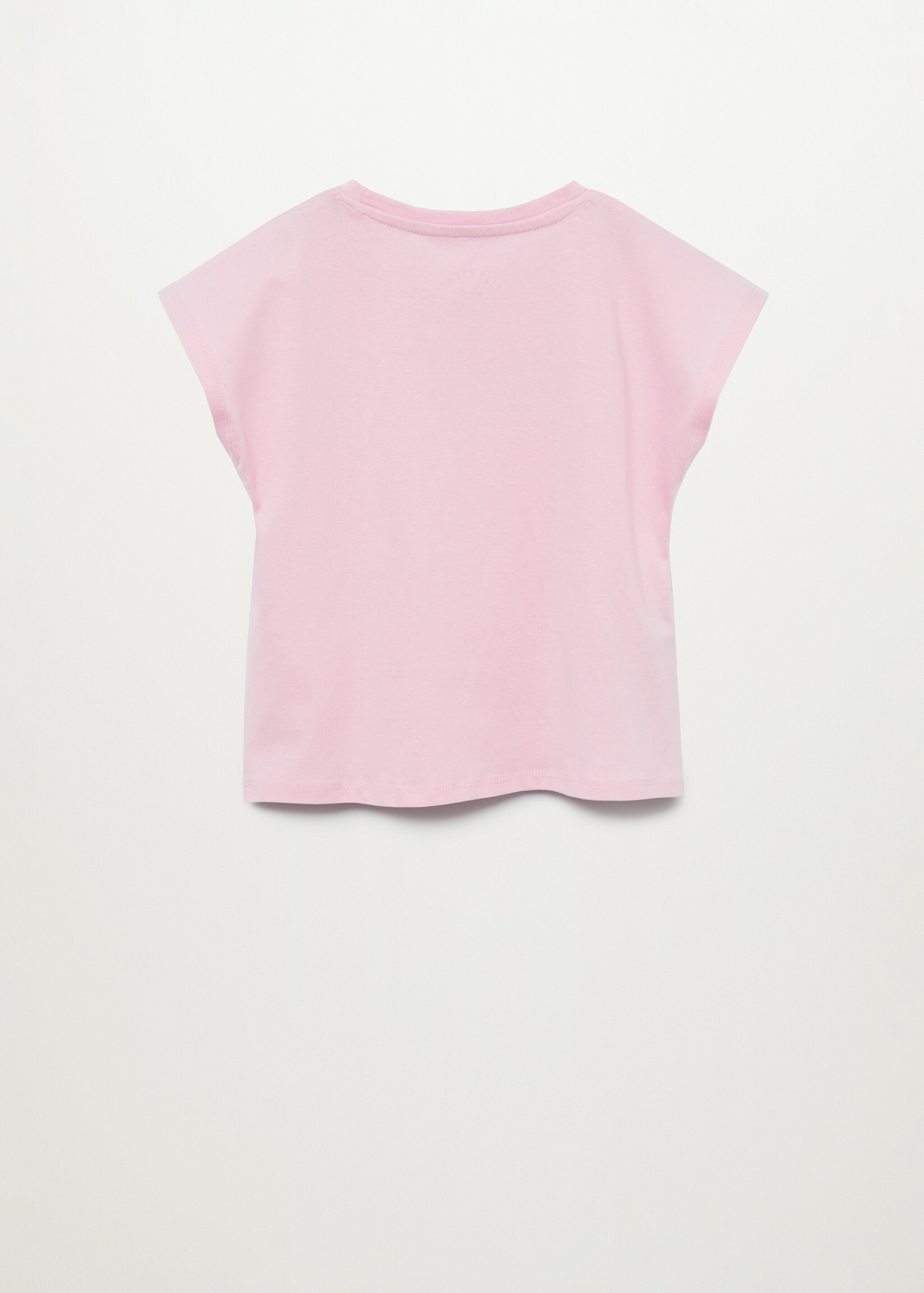 Camiseta algodón orgánico mensaje - Reverso del artículo