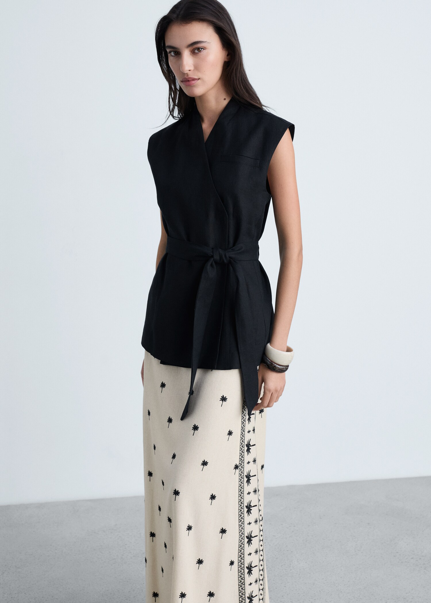 Falda evasé bordada - Detalle del artículo 2