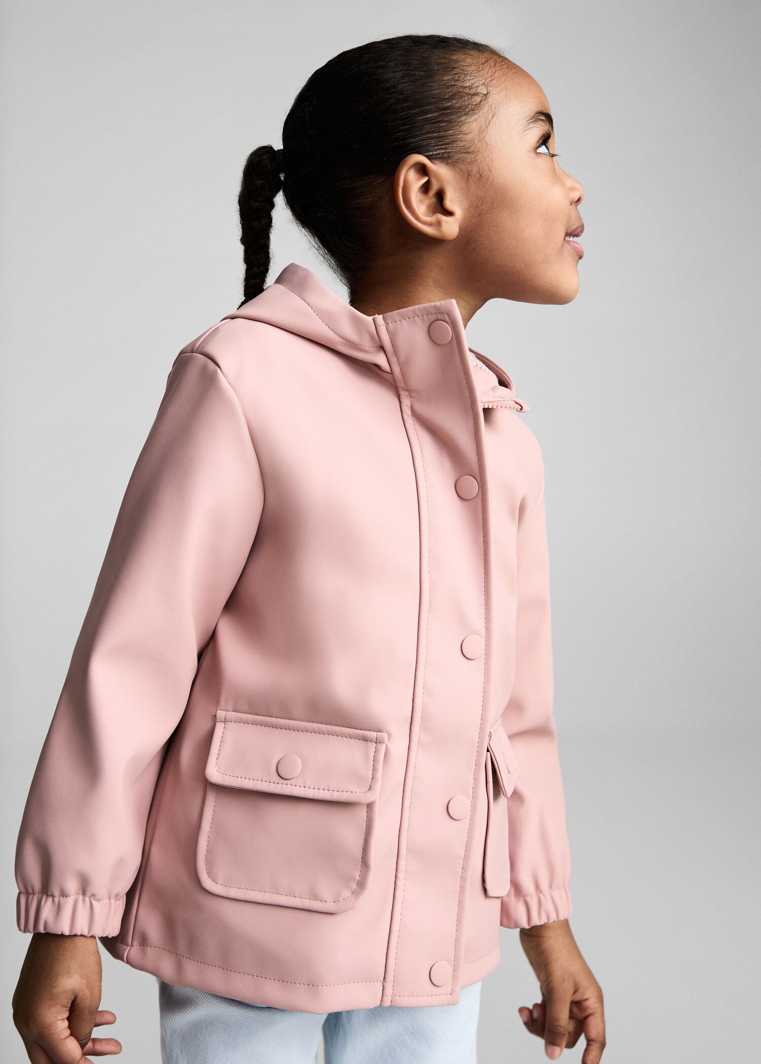 Quilted hooded parka - Medium plane