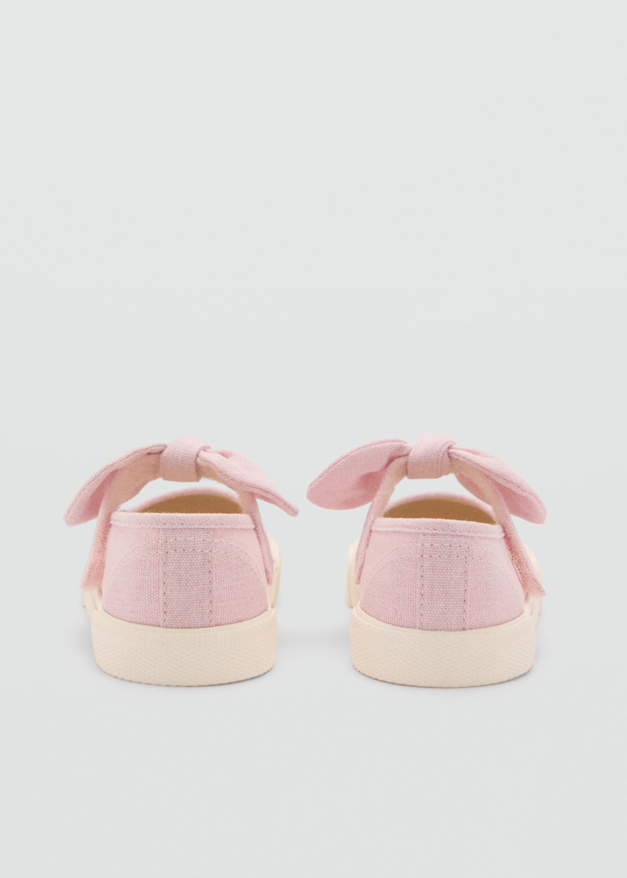 Sports bow - Details of the article 1, Pastel Pink. Ref: 87024785-00.