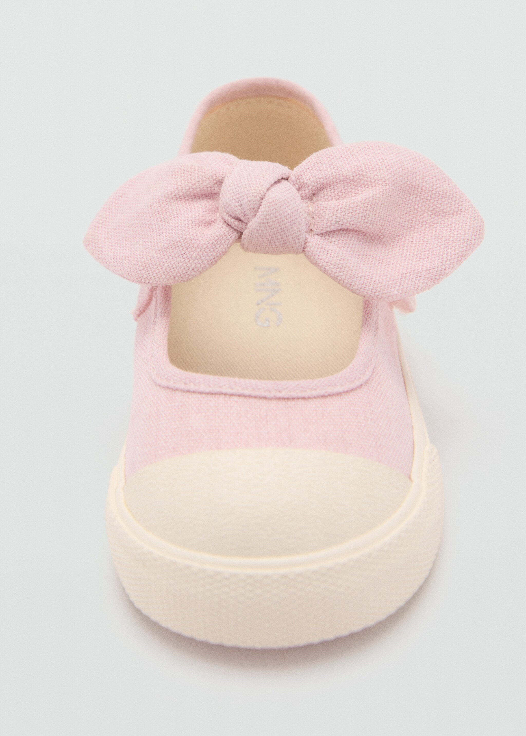 Sports bow - Details of the article 2, Pastel Pink. Ref: 87024785-00.