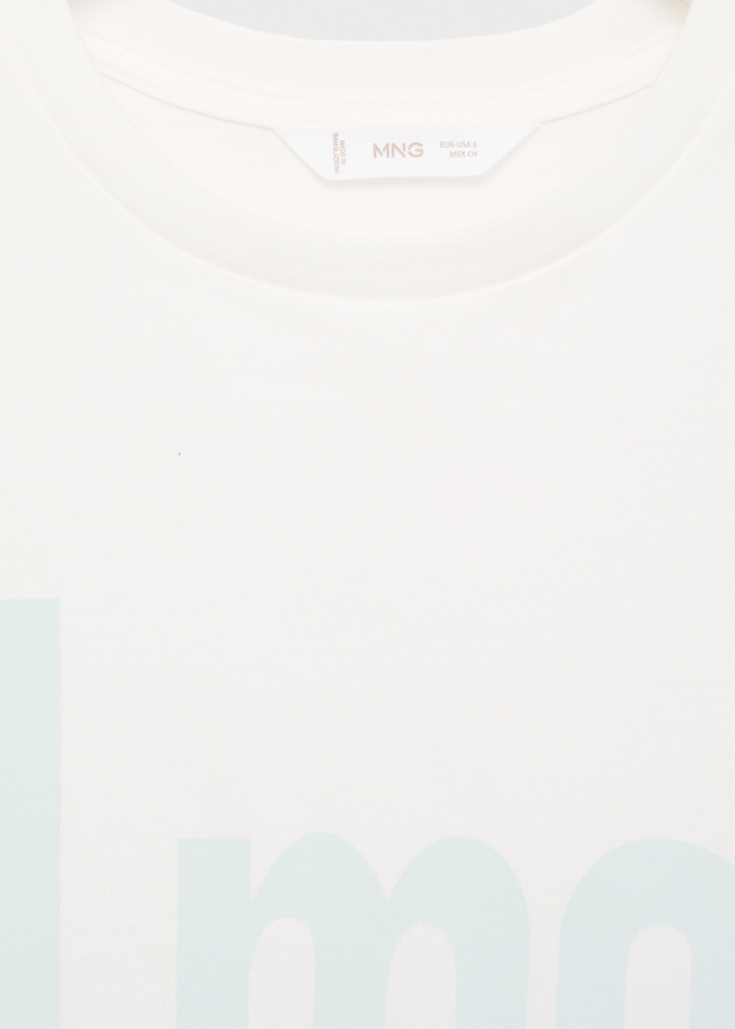 T-shirt coton message - Détail de l'article 0