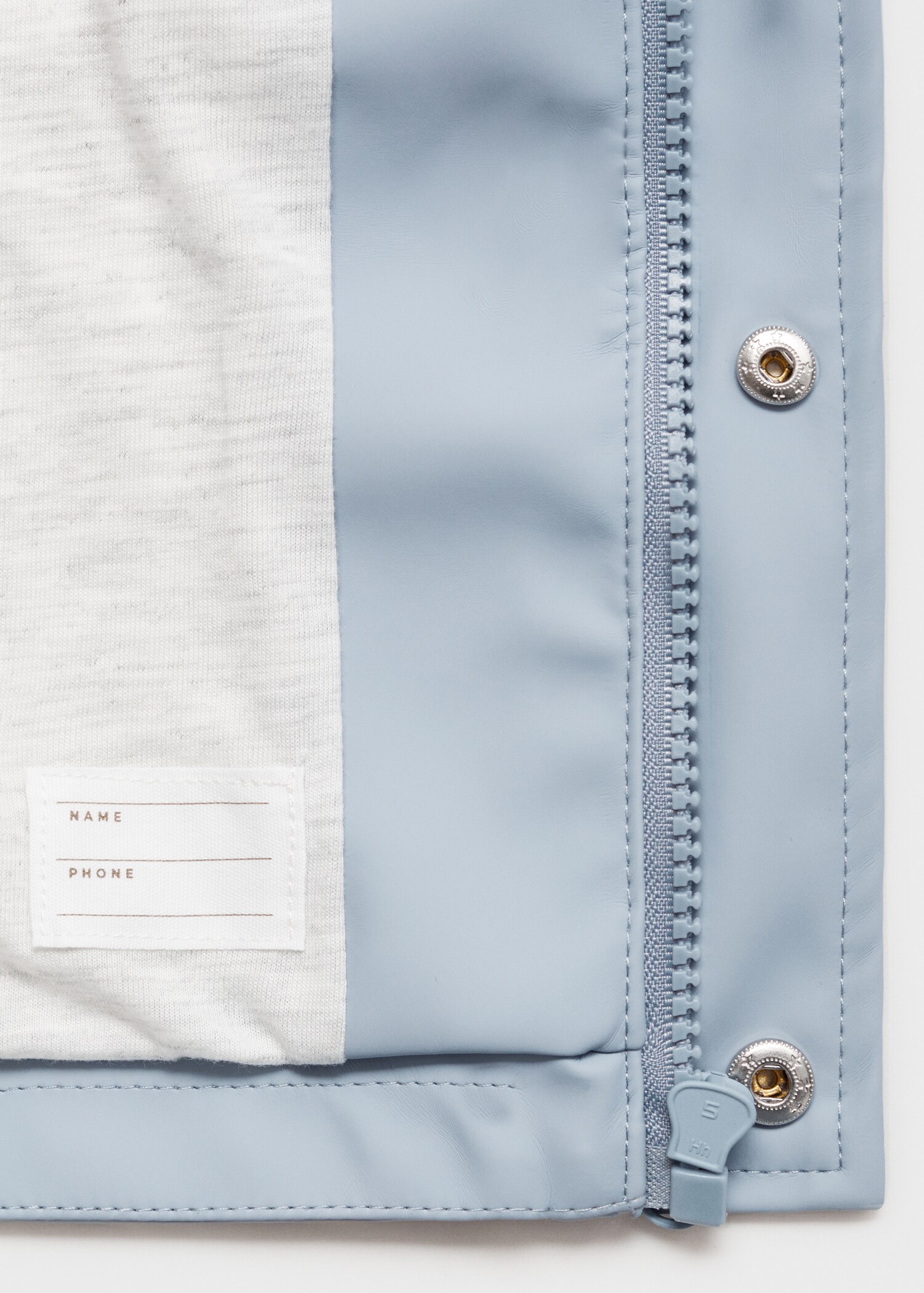 Water-repellent quilted jacket - Details of the article 0