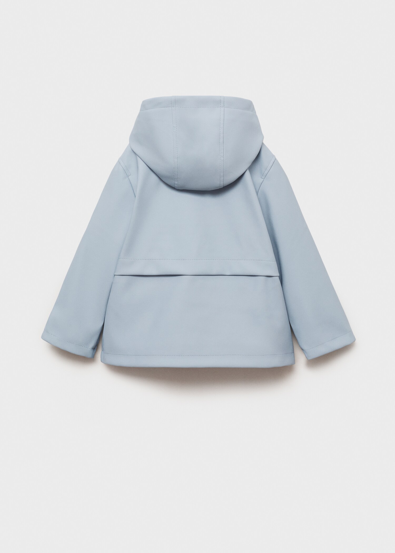 Water-repellent quilted jacket - Reverse of the article