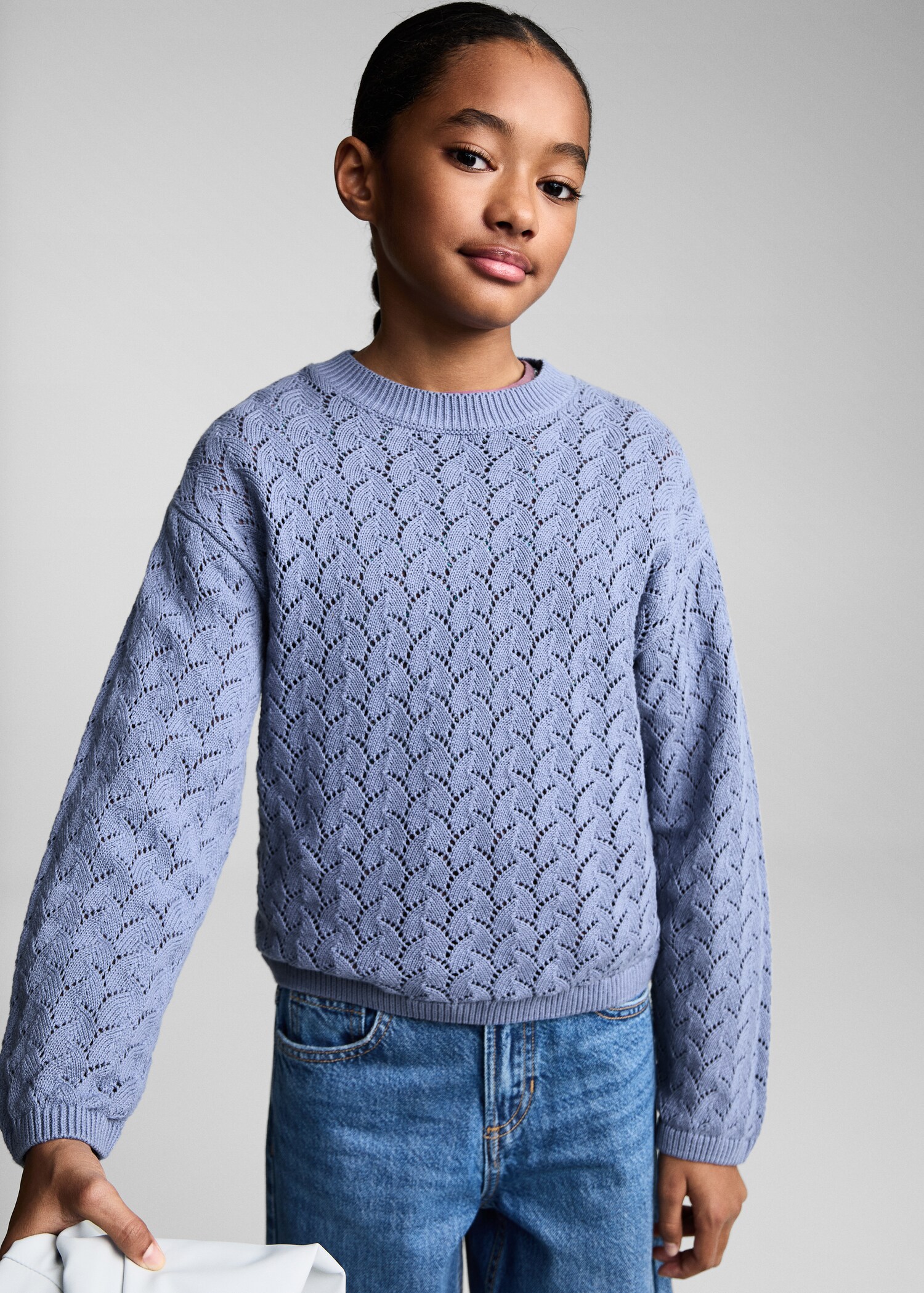 Jersey punto calado - Plano medio