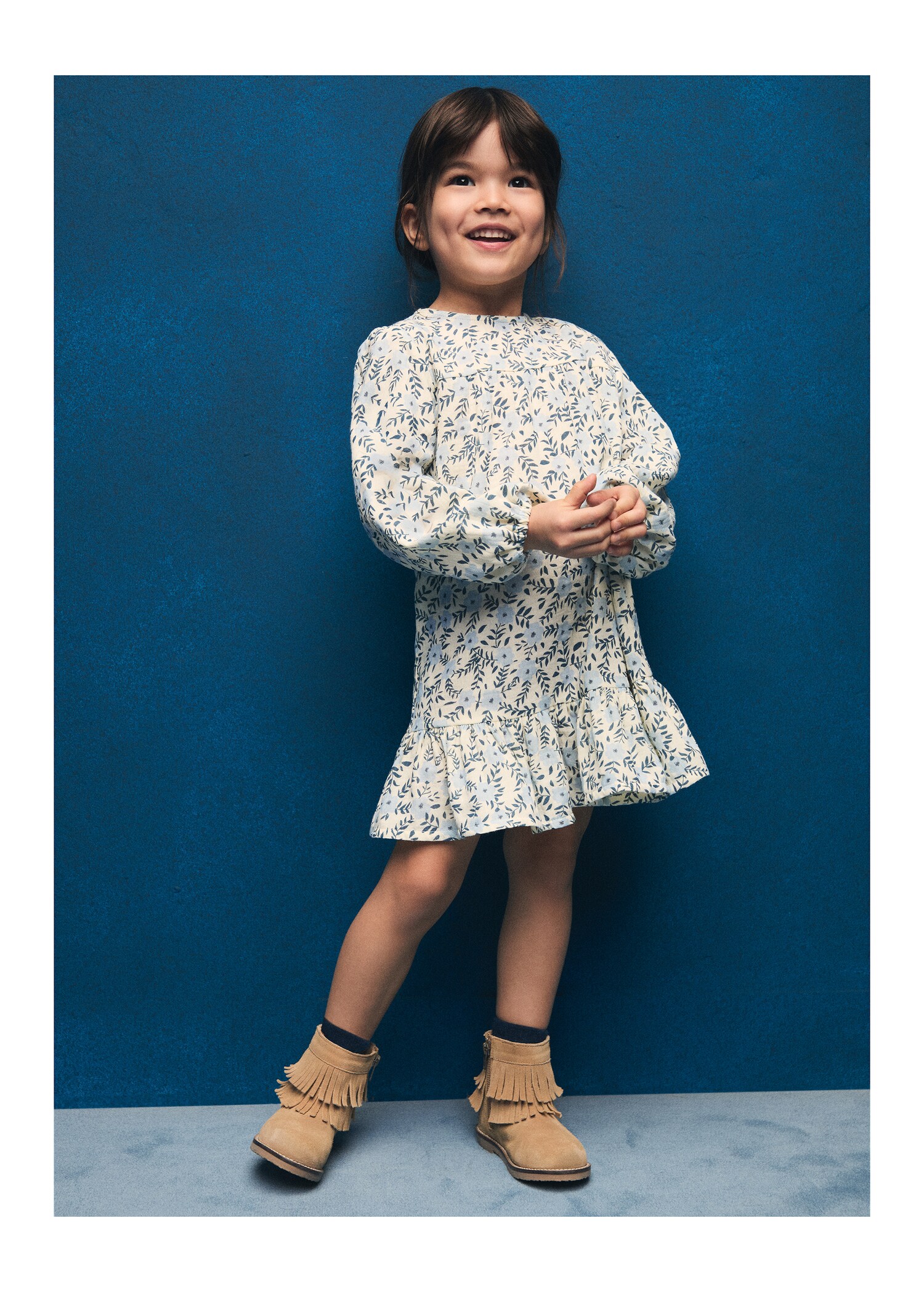 Printed cotton dress - Details of the article 5