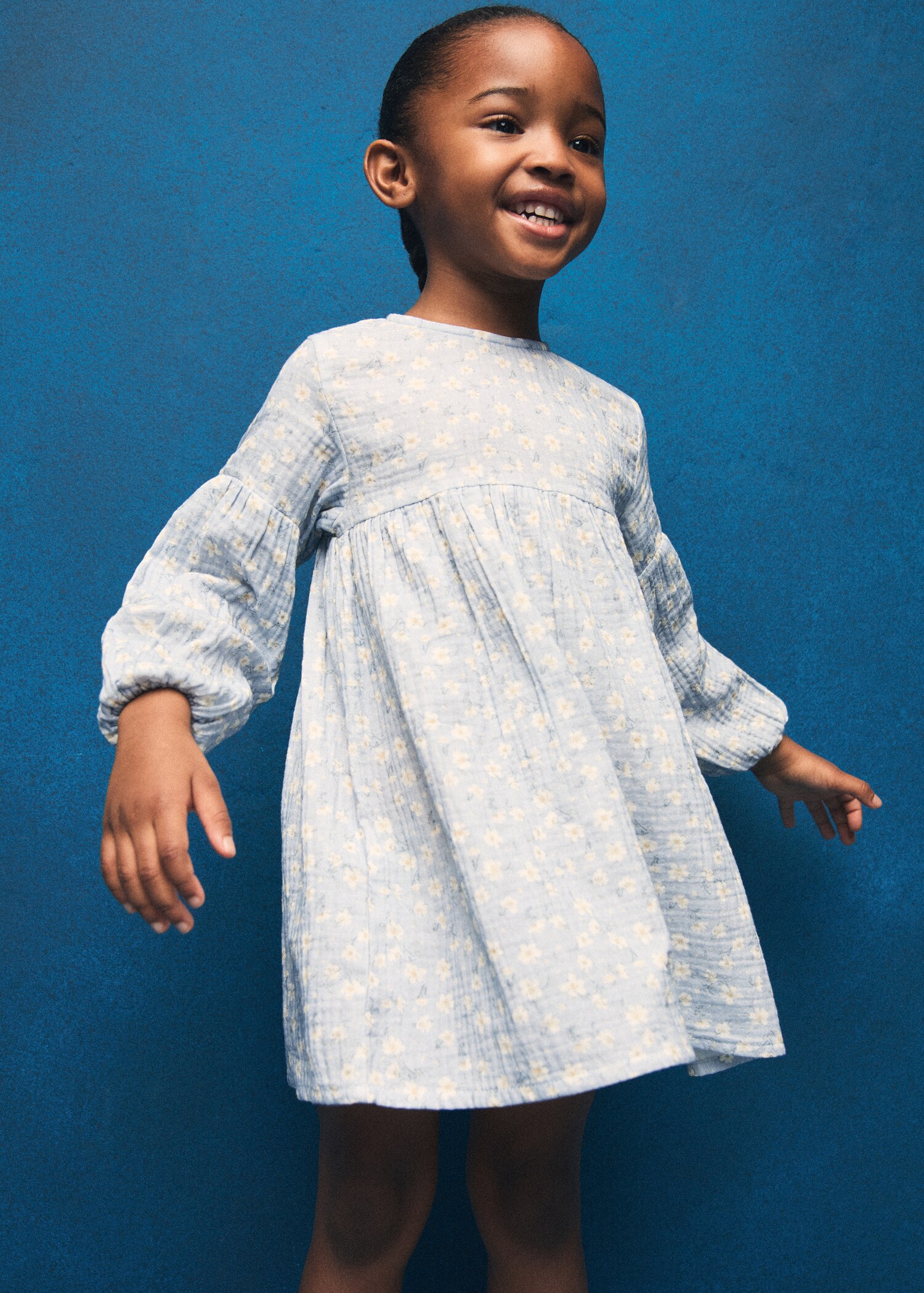 Flower print dress - Details of the article 5