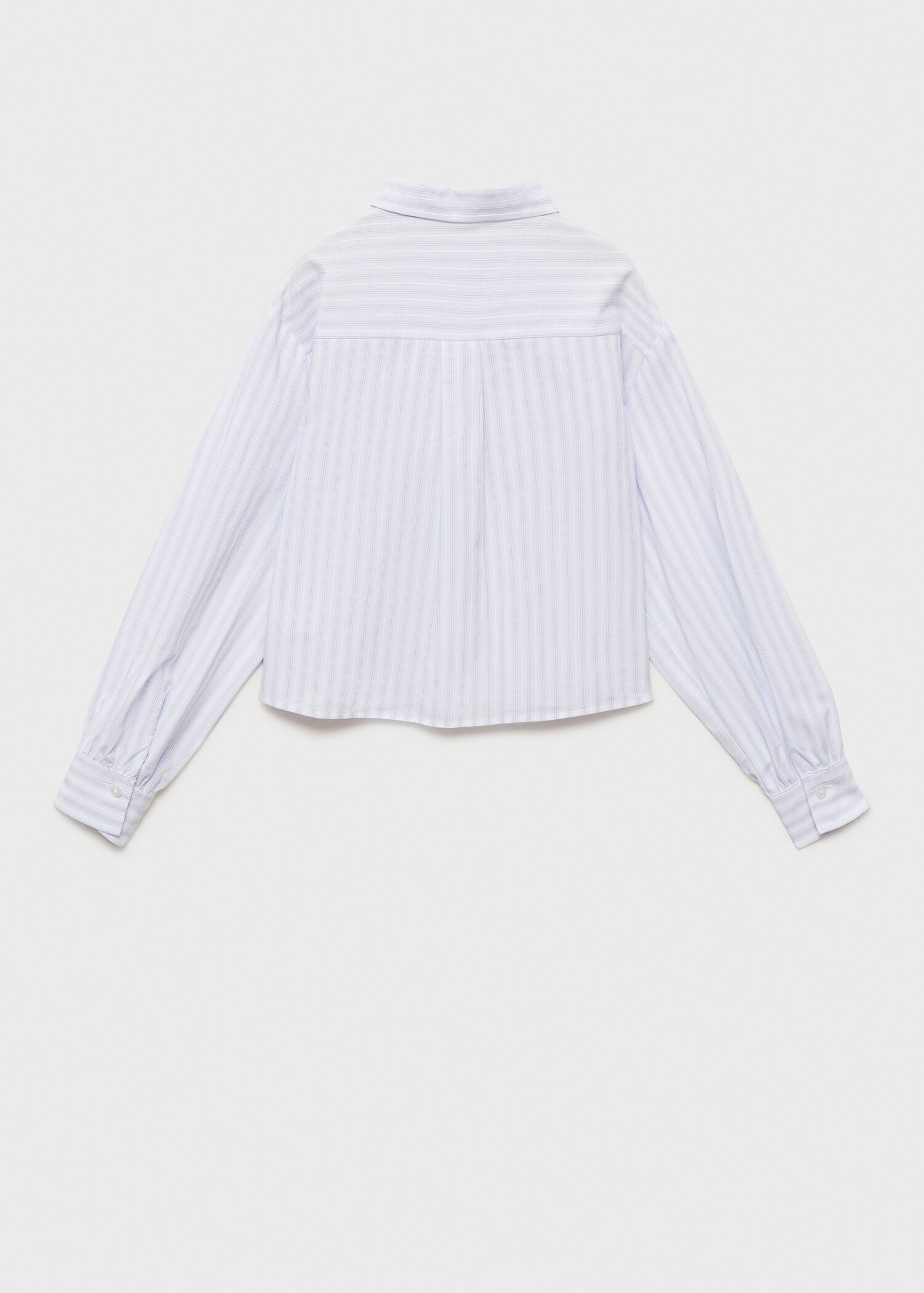 Camisa rayas bolsillo - Reverso del artículo