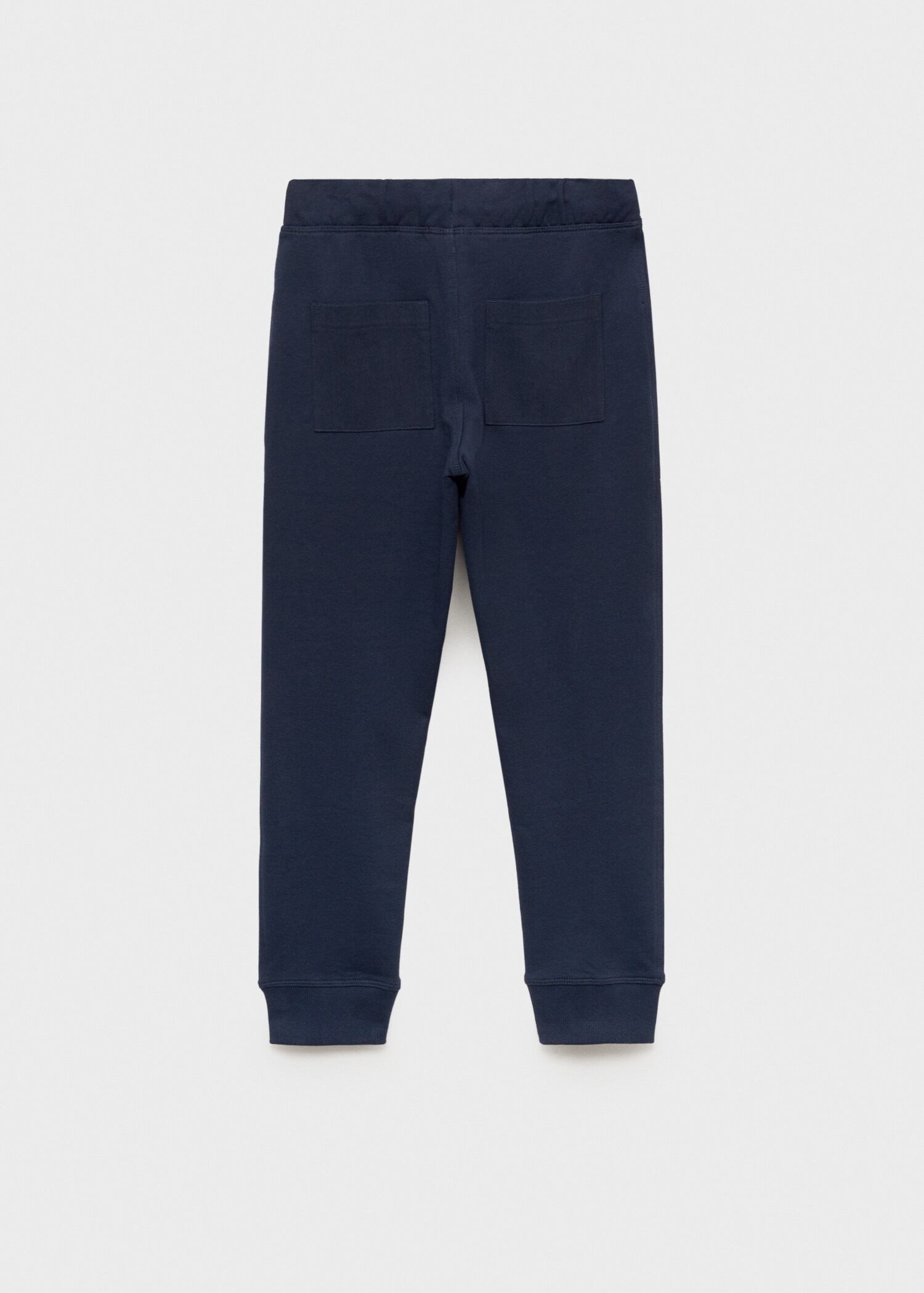 Cotton jogger-style trousers - Reverse of the article