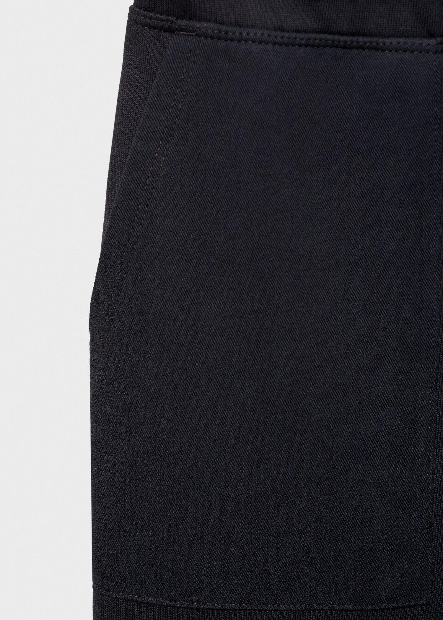 Cotton jogger-style trousers - Details of the article 0