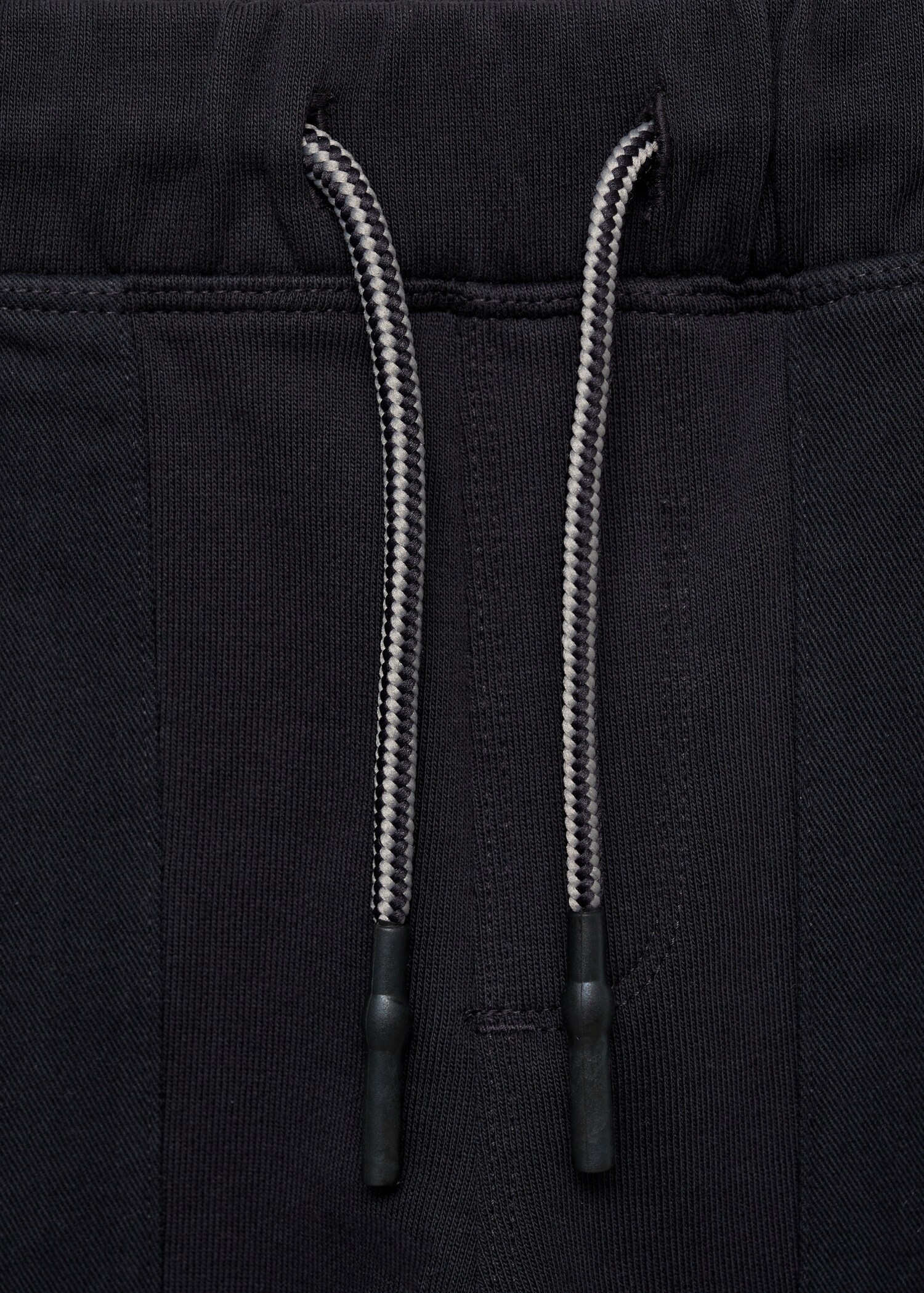 Cotton jogger-style trousers - Details of the article 8