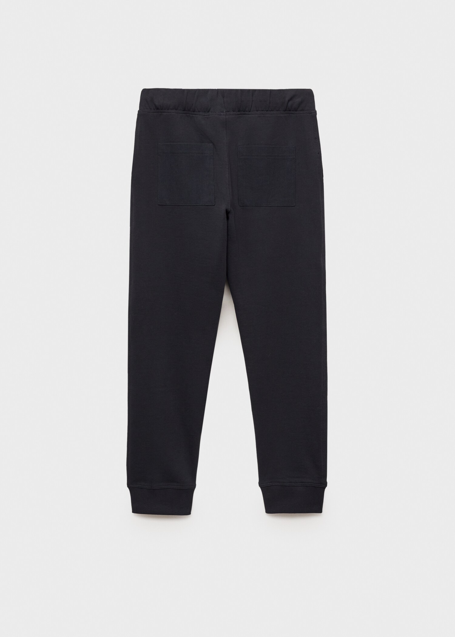 Cotton jogger-style trousers - Reverse of the article