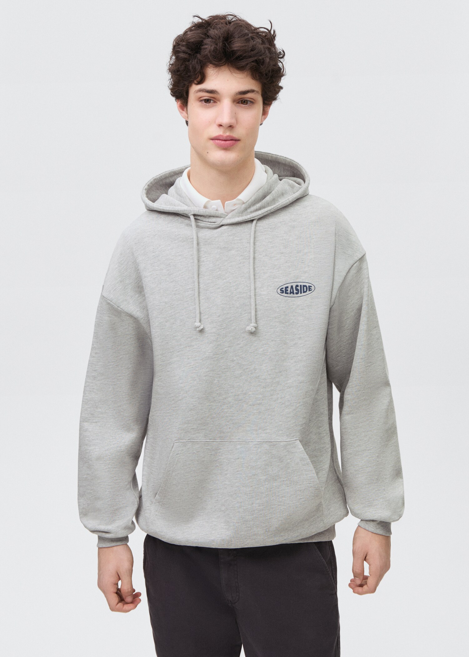 Dessuadora cotó estampada - Pla mig