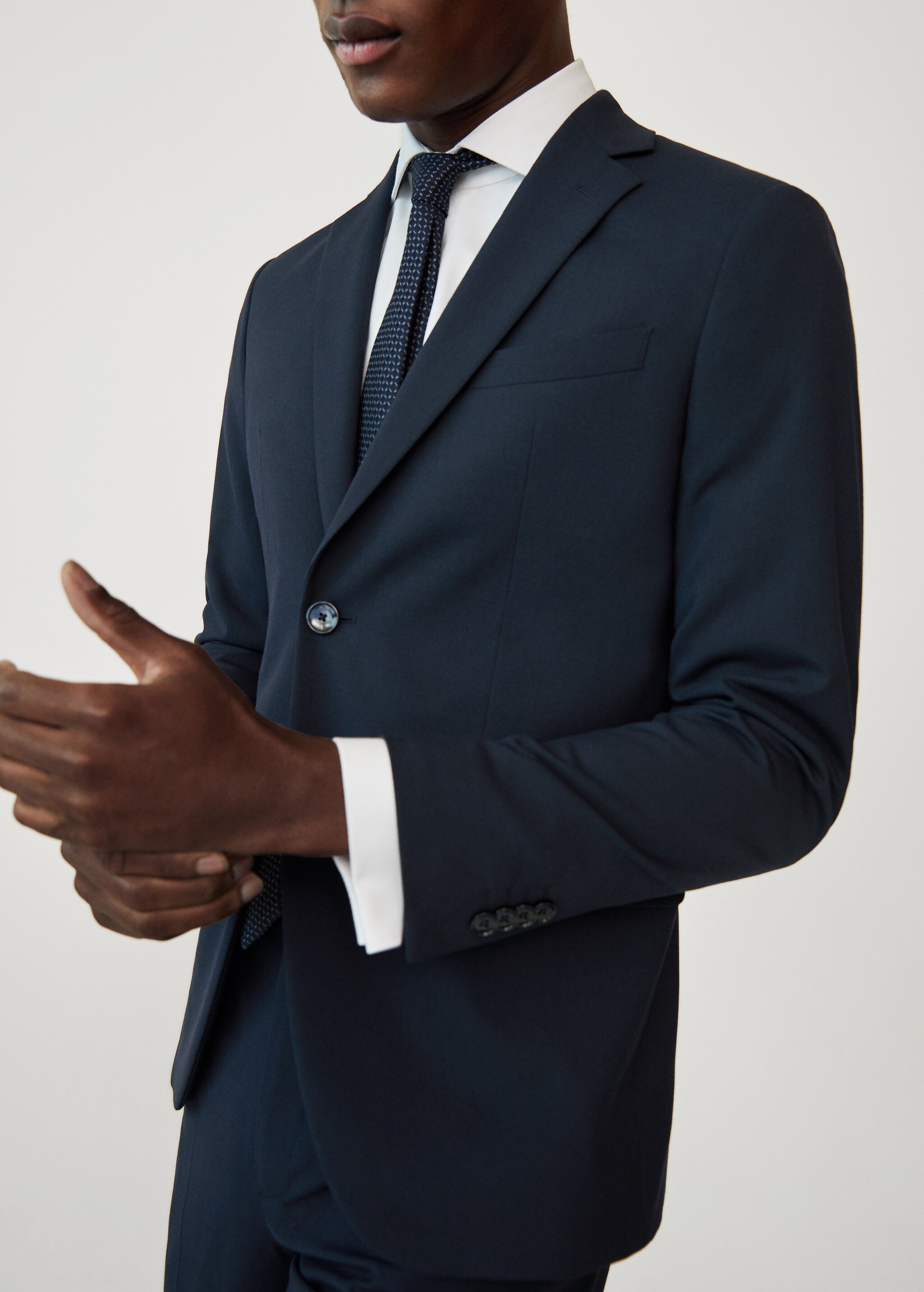 Oblekové sako slim fit - Detail zboží 2