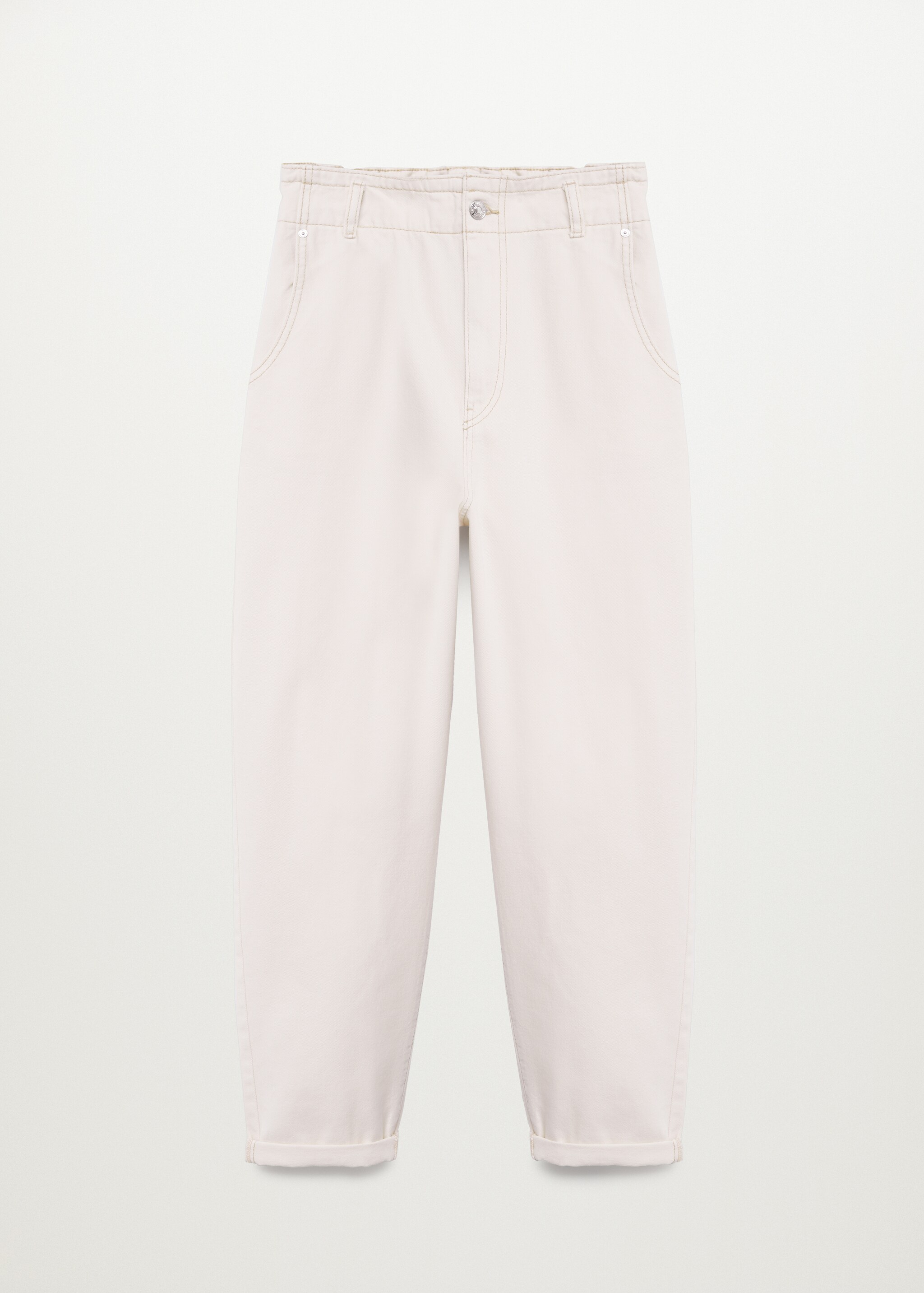 Waist straight Slouchy jeans - Article without model