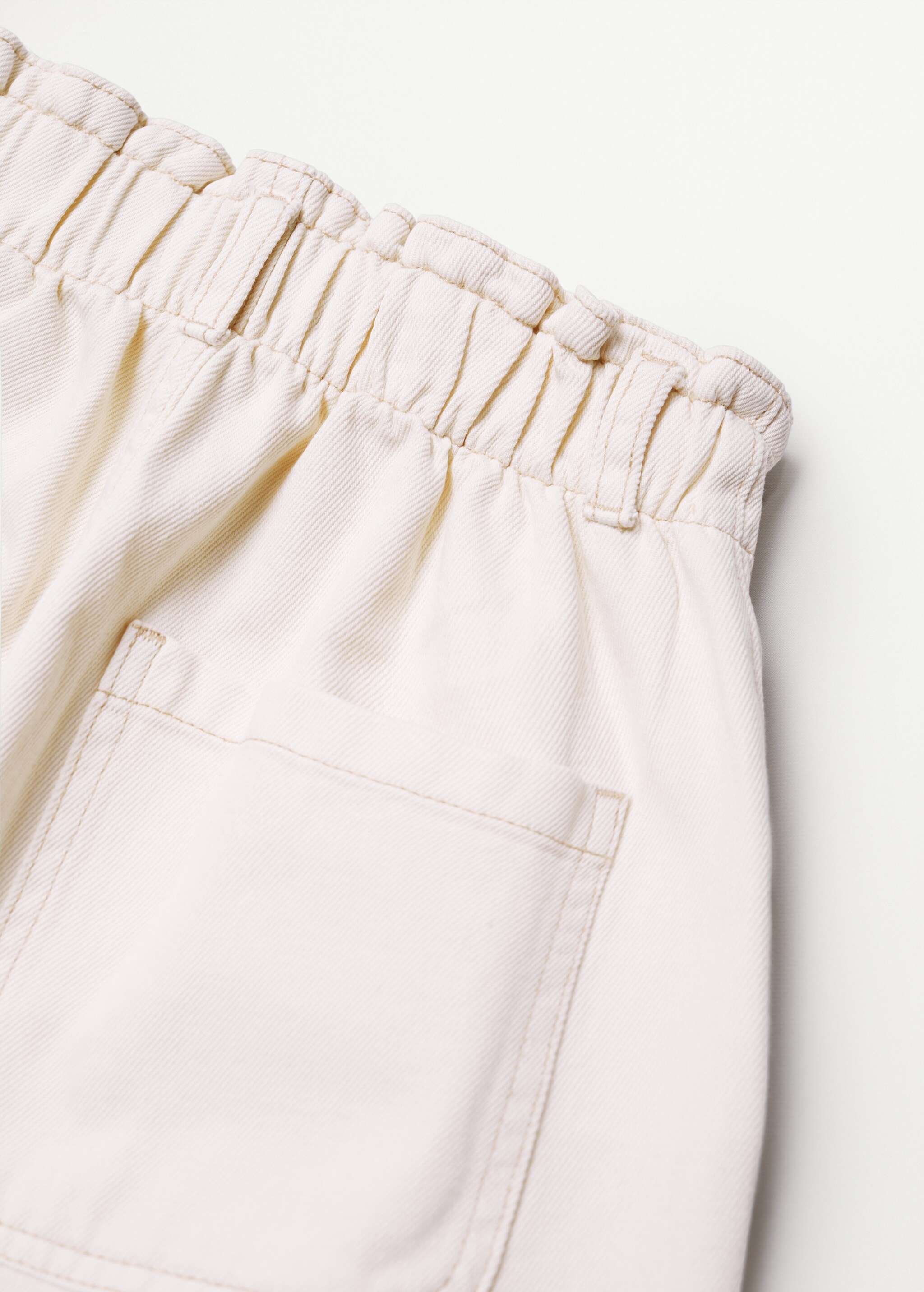 Waist straight Slouchy jeans - Details of the article 8