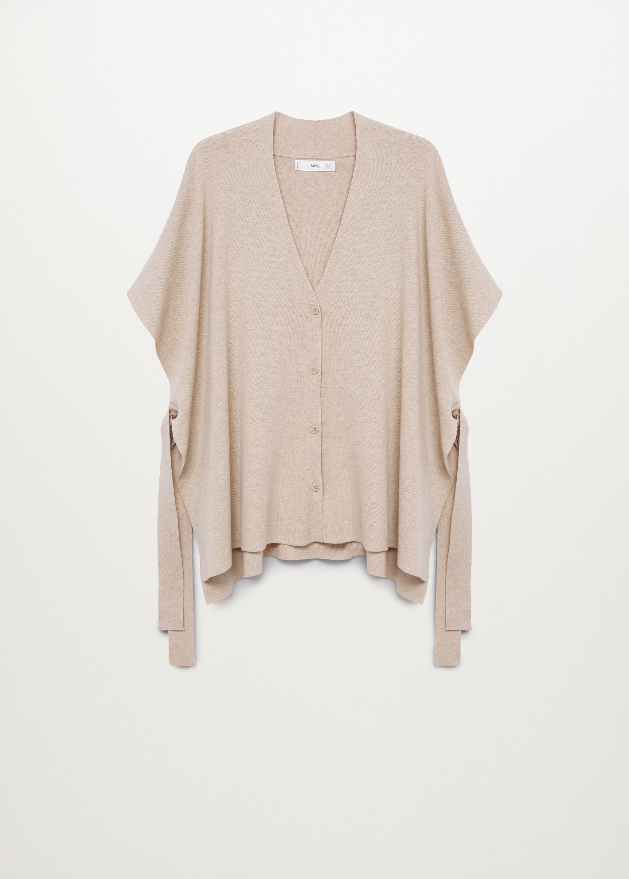 Cárdigan fluido oversize - Artículo sin modelo