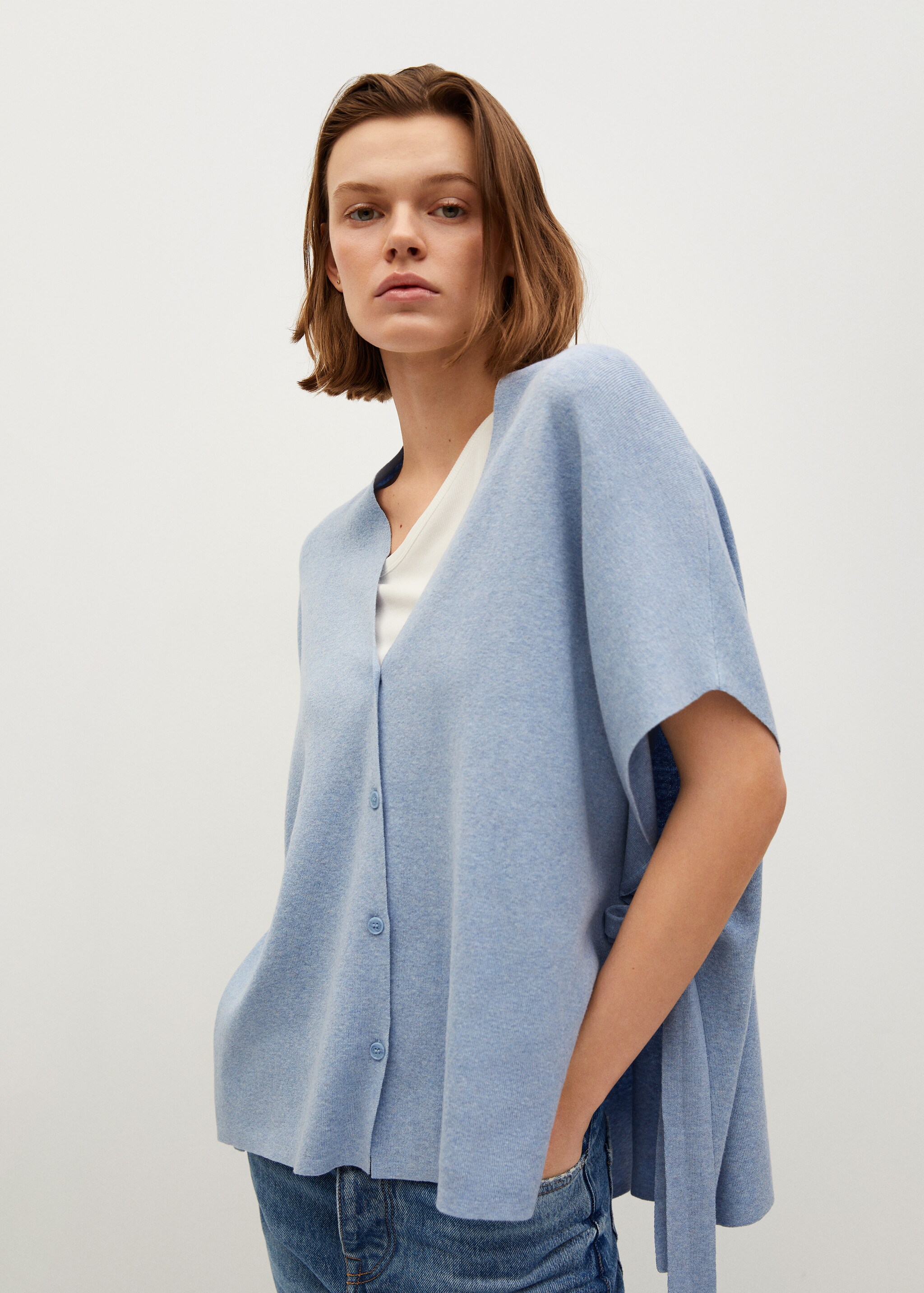 Cárdigan fluido oversize - Detalle del artículo 2