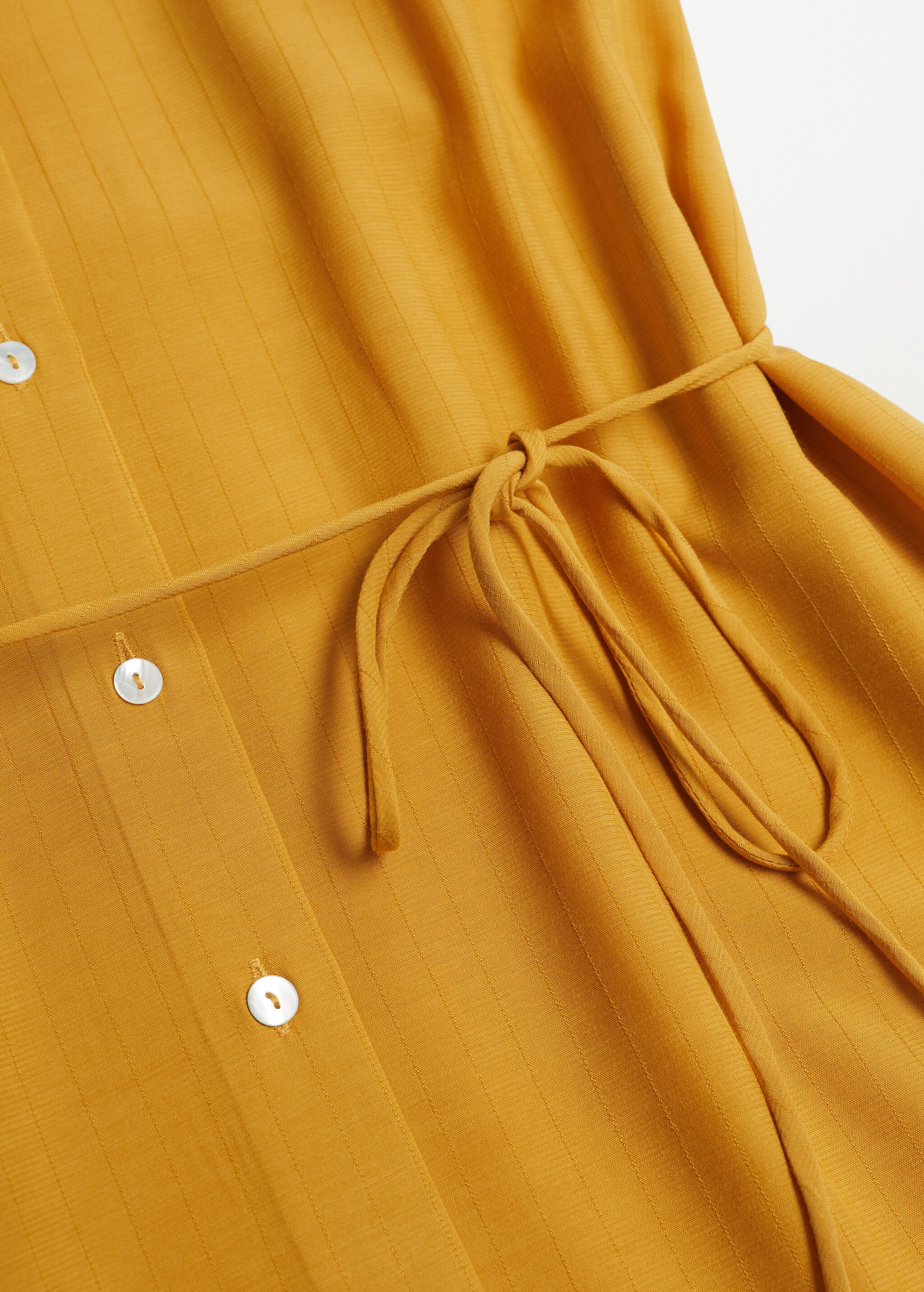 Midi shirt dress - Details of the article 8