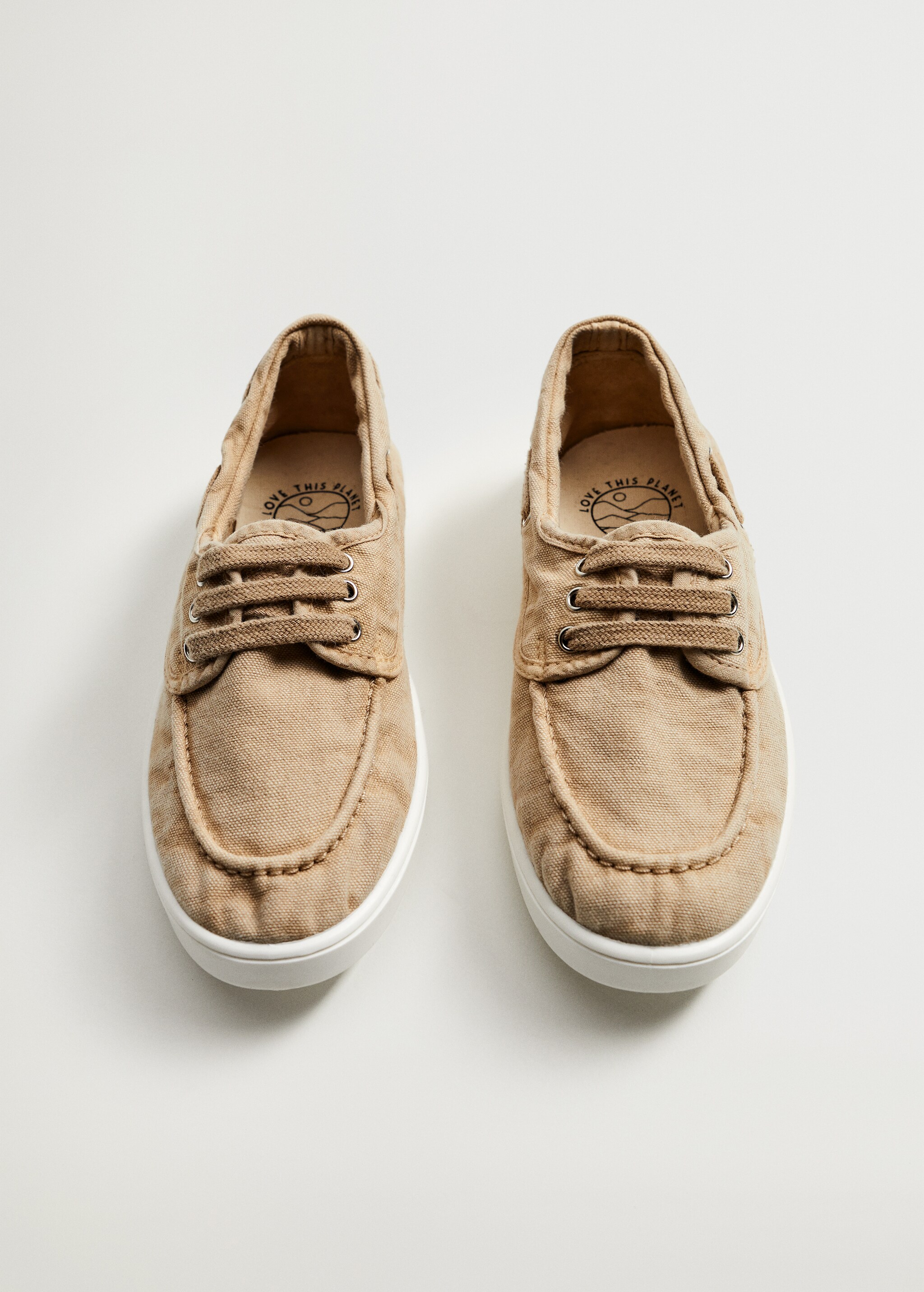 Deportiva náutico cordones - Plano medio