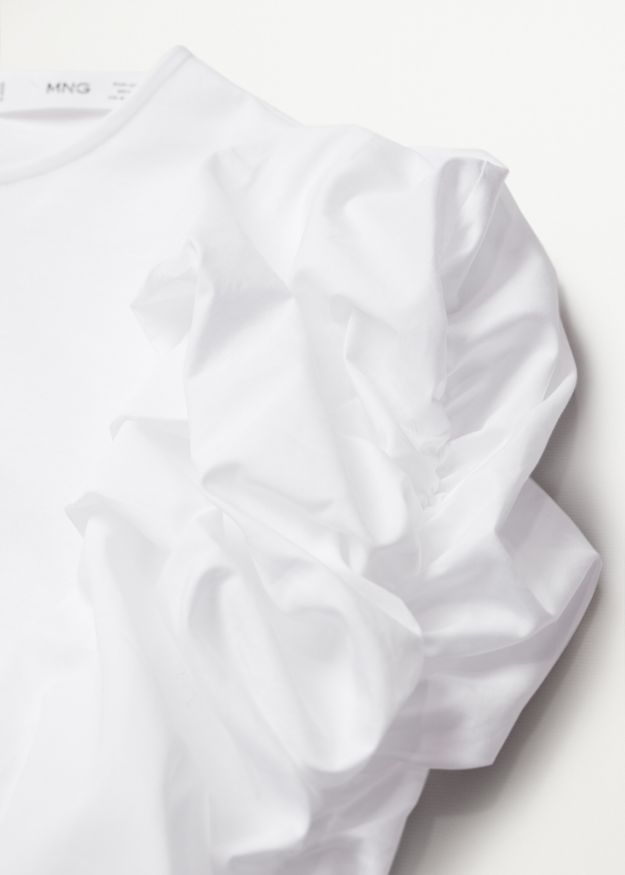 Camiseta algodón manga abullonada - Detalle del artículo 8