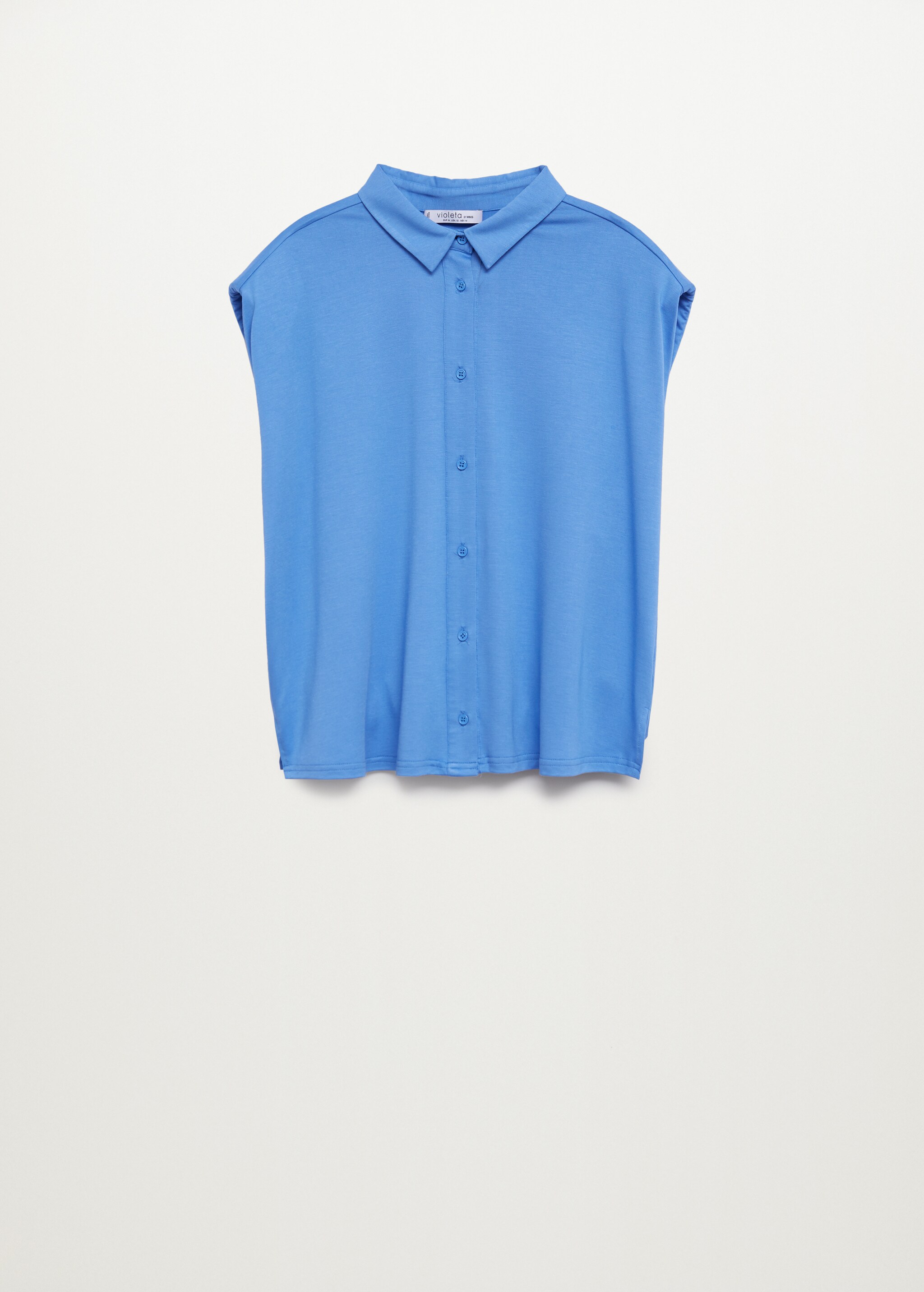 Camiseta sin mangas cuello  - Artículo sin modelo