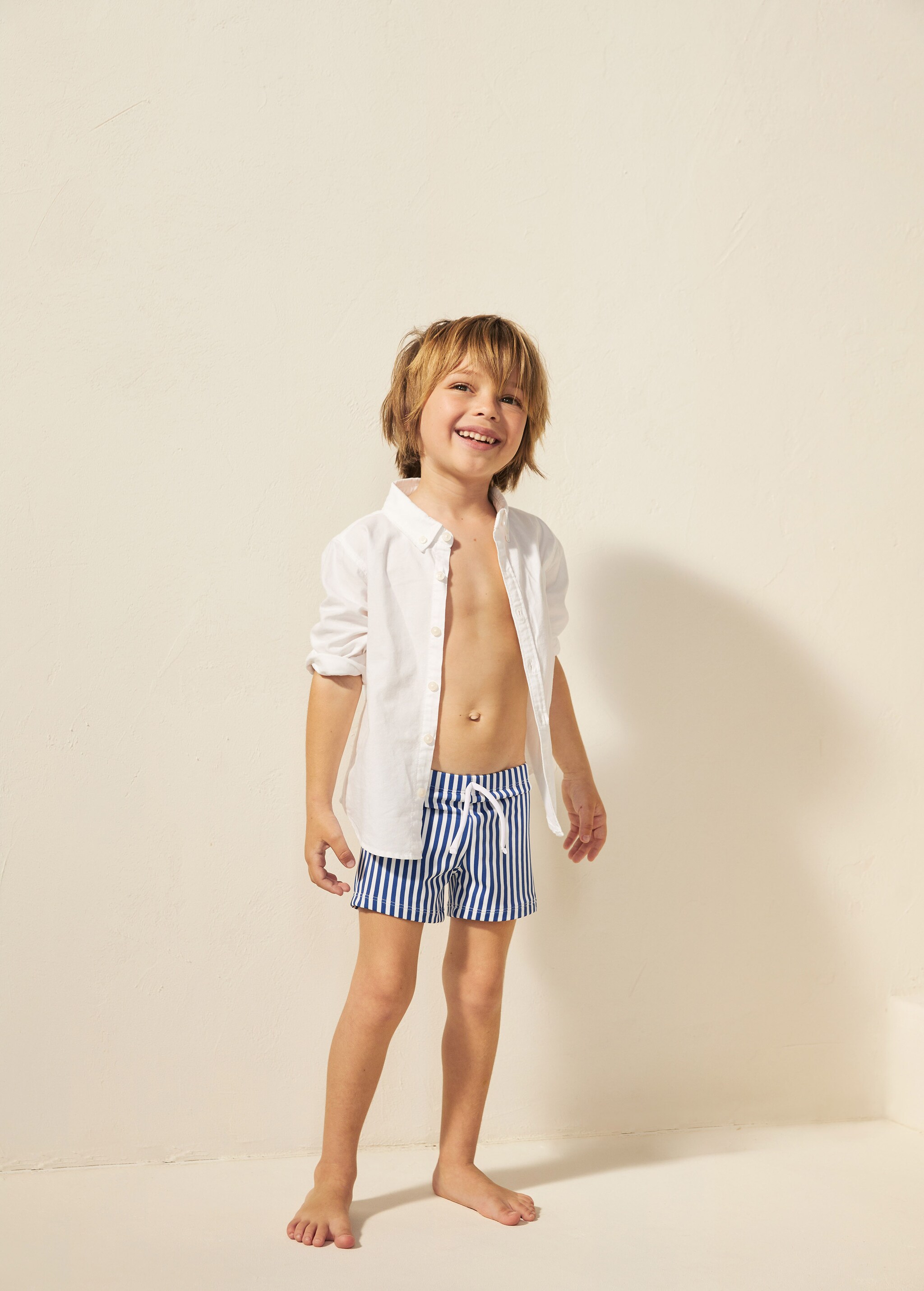 Striped swimming trunks - Details of the article 5