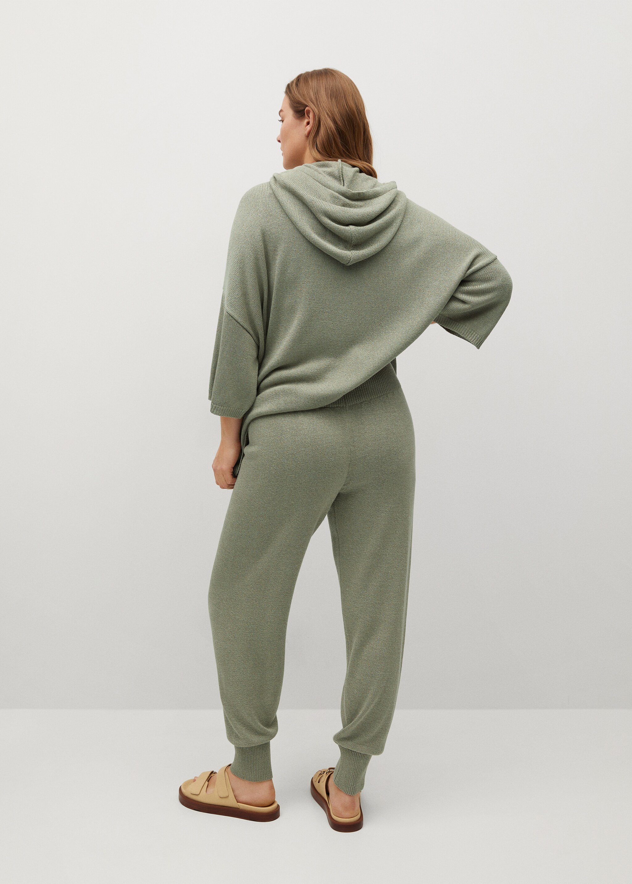 Pantalón baggy punto - Reverso del artículo