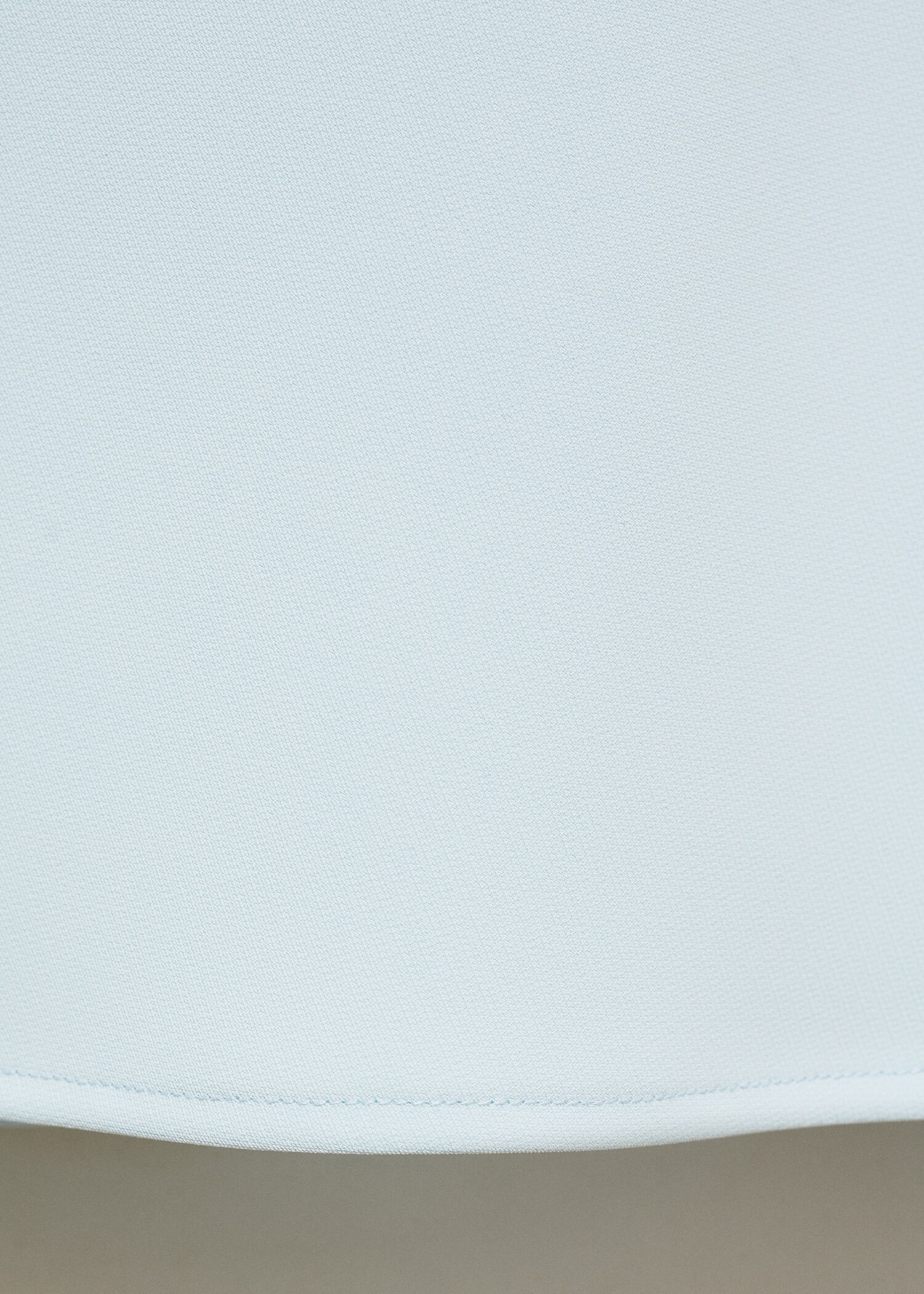 Satin dress with draped back - Details of the article 0