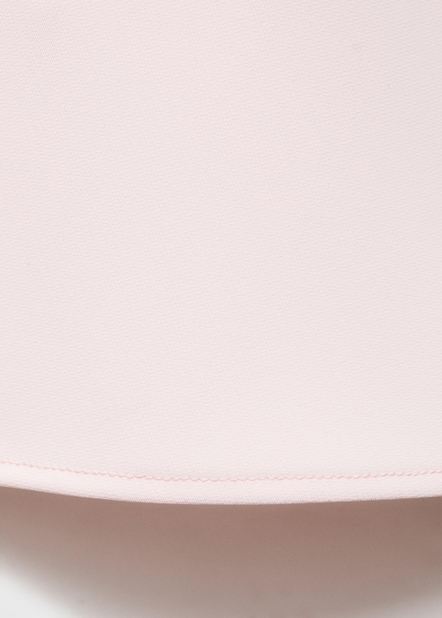 Satin dress with draped back - Details of the article 0