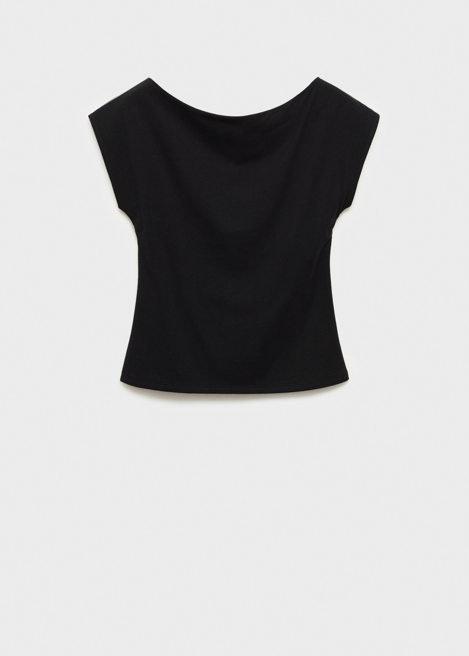 T-shirt with open back - Article without model